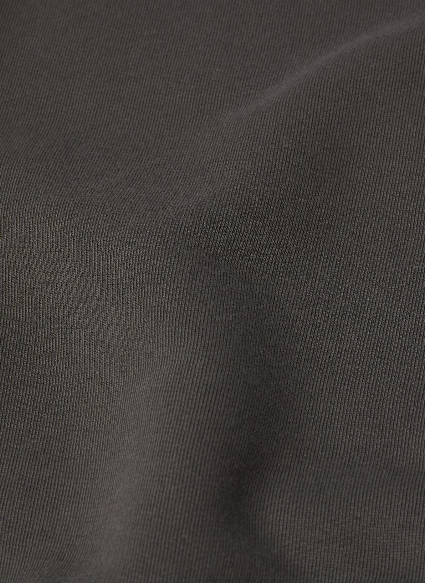 MAMMUT Midlayer-Pullover BASE ML CREW NECK MINI LOGO: GRAU