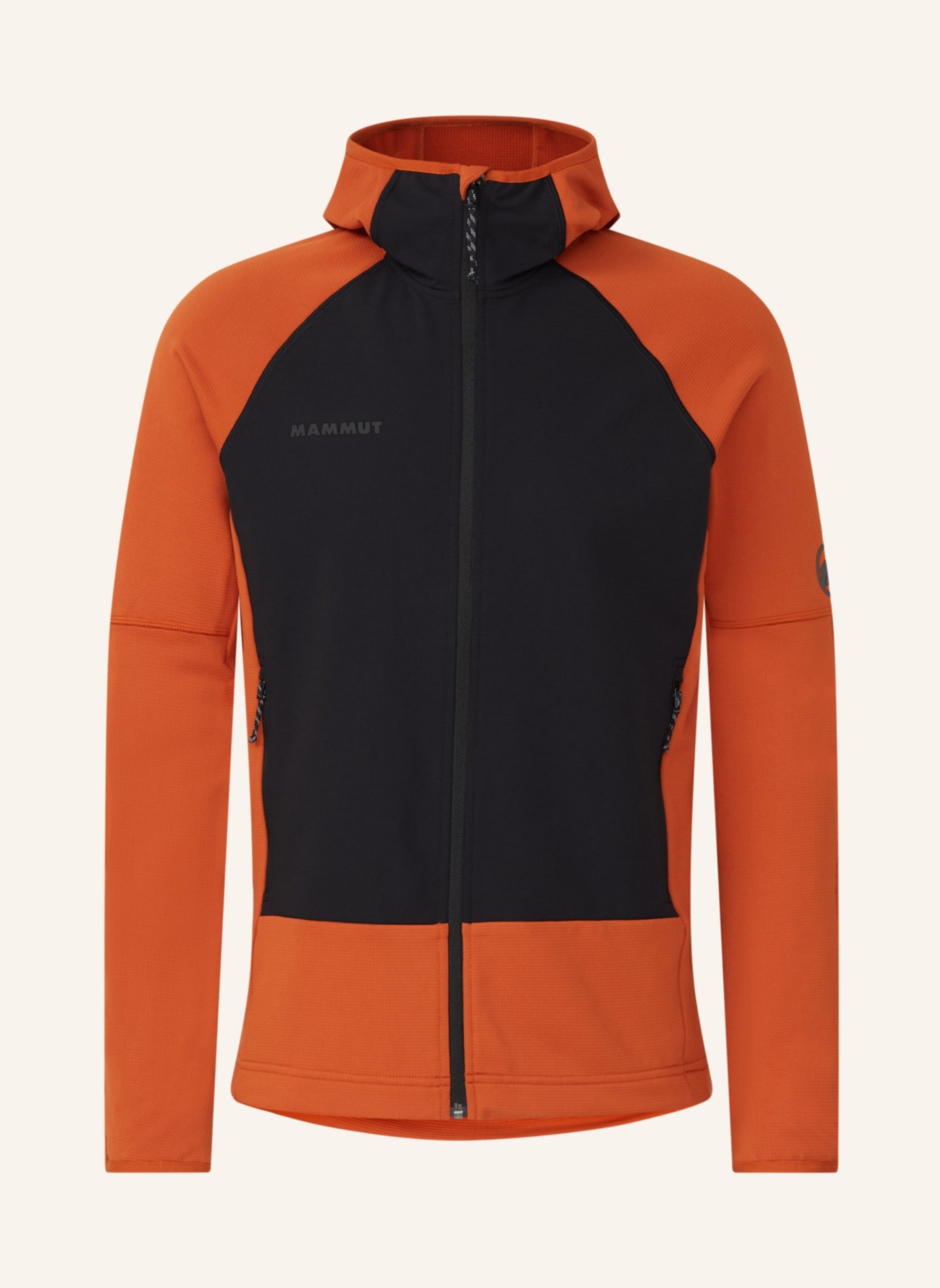 MAMMUT Midlayer-Jacke MASSONE ML HOODED: BRAUN