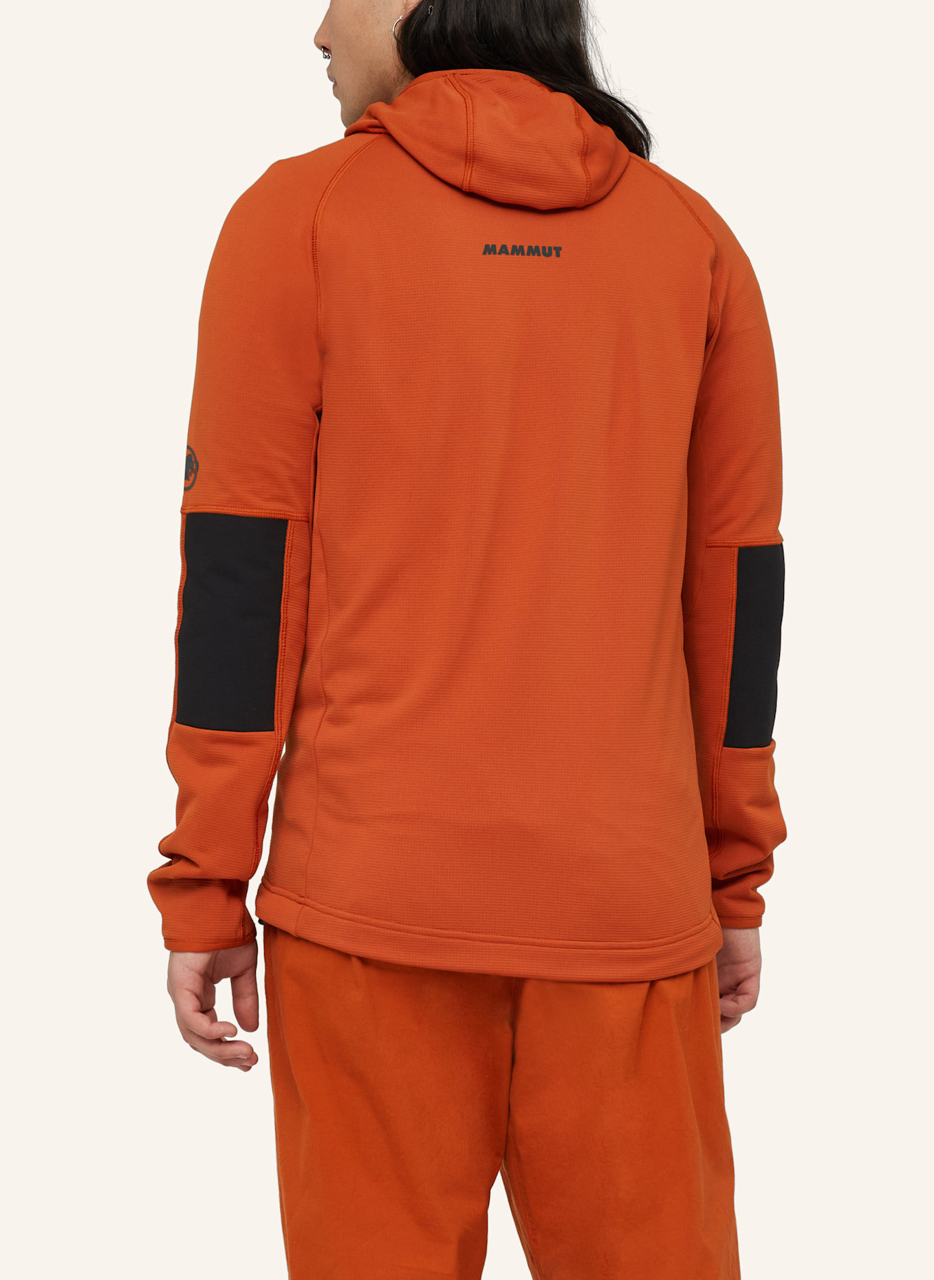 MAMMUT Midlayer-Jacke MASSONE ML HOODED: BRAUN