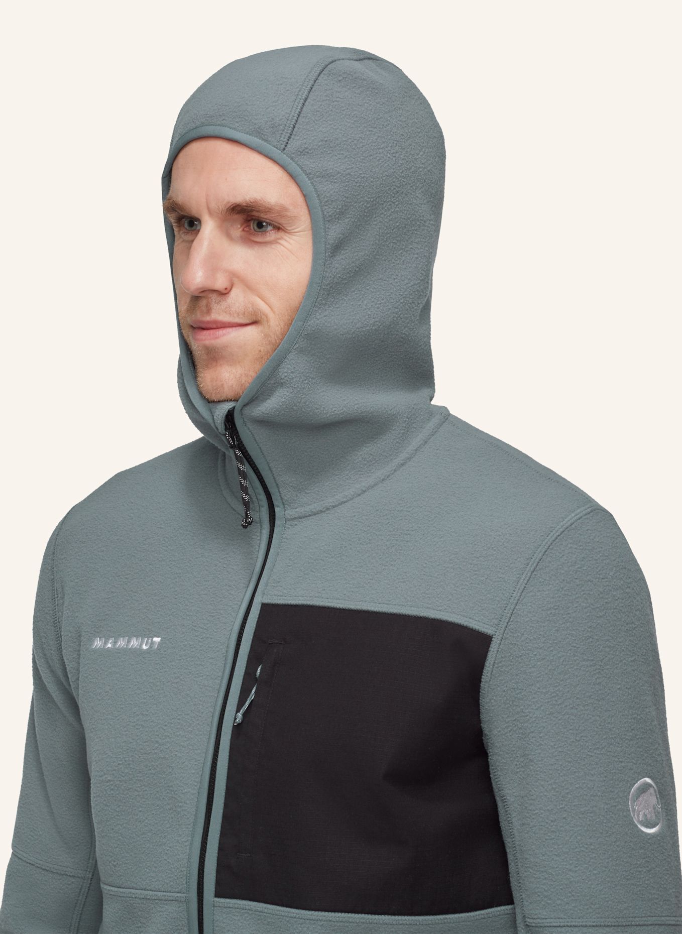 MAMMUT Fleecejacke TAMARO: SCHWARZ
