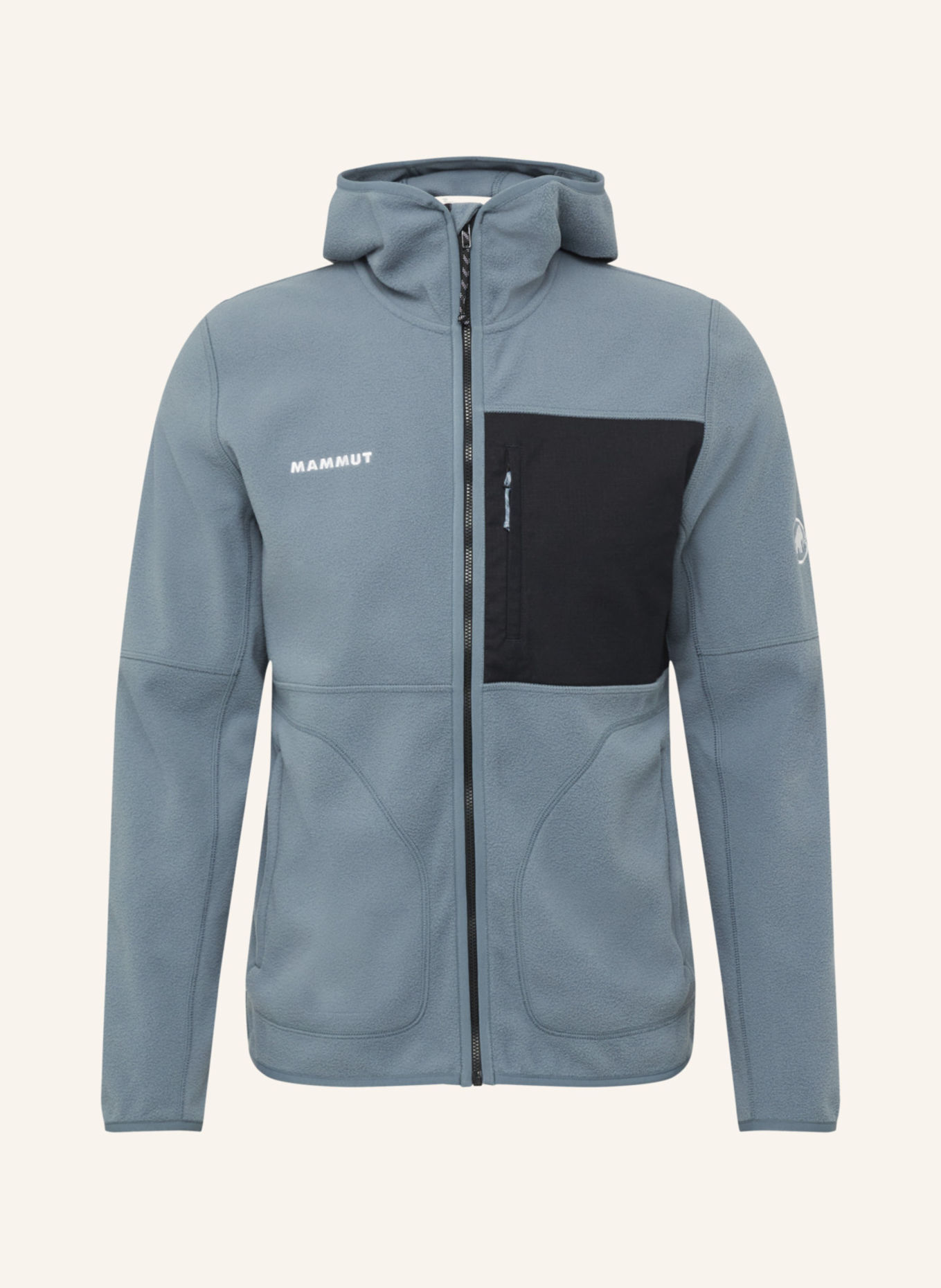 MAMMUT Fleecejacke TAMARO: SCHWARZ