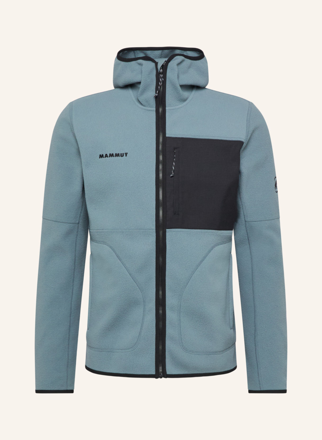 MAMMUT Fleecejacke TAMARO: SCHWARZ