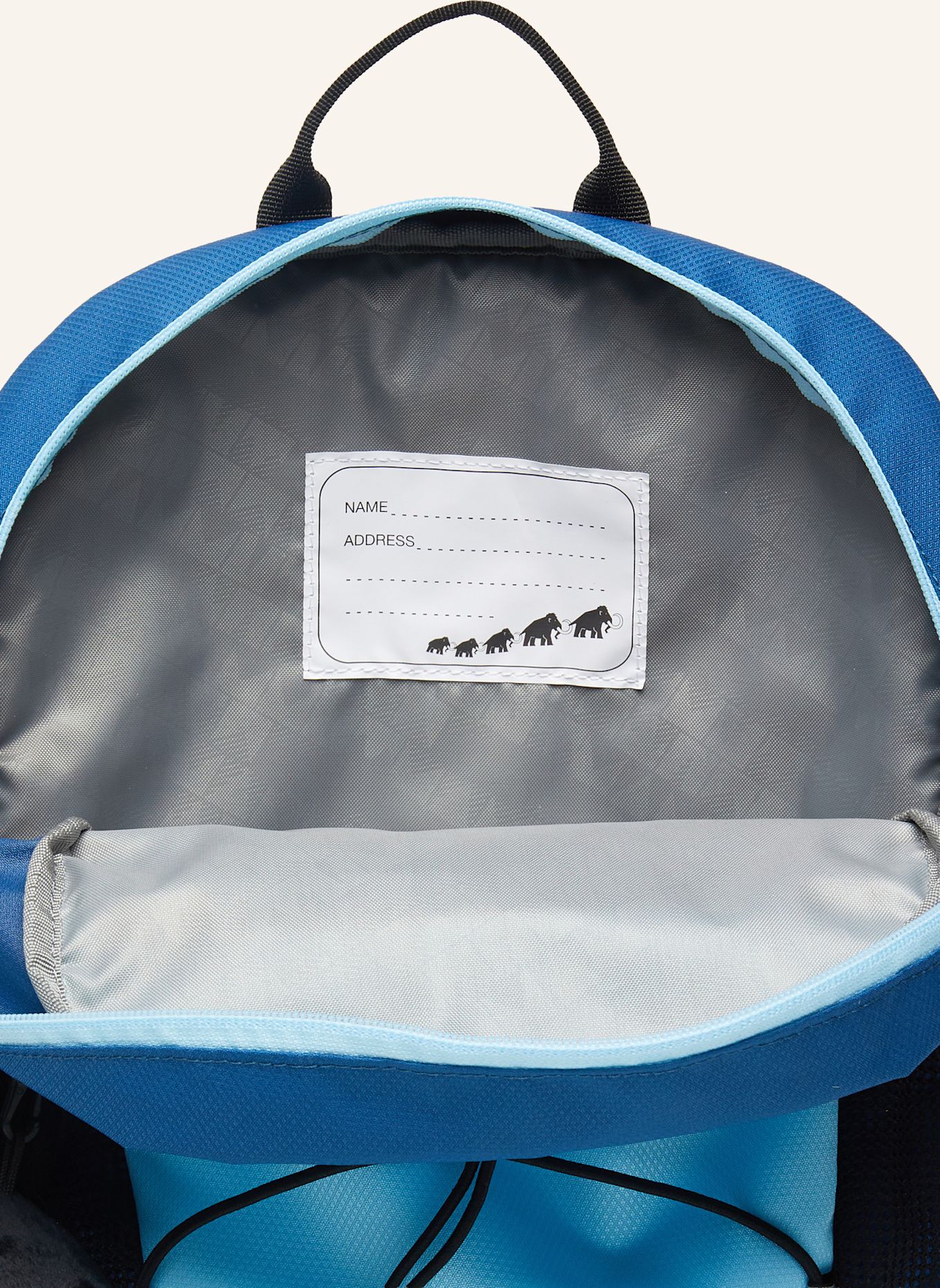 MAMMUT Kinderrucksack FIRST ZIP 8: BLAU