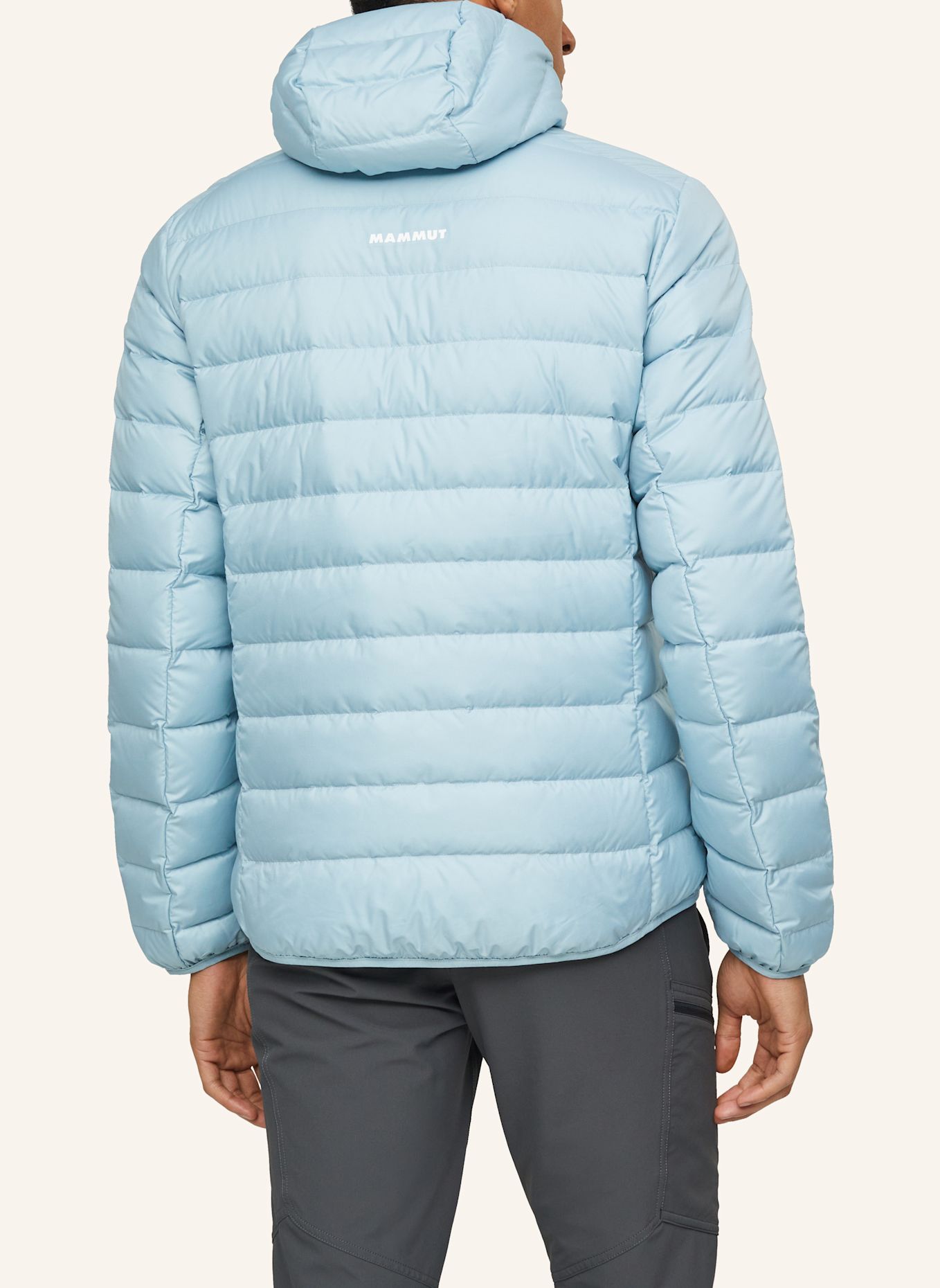 MAMMUT Daunenjacke WAYMARKER IN mit Kapuze: BLAU