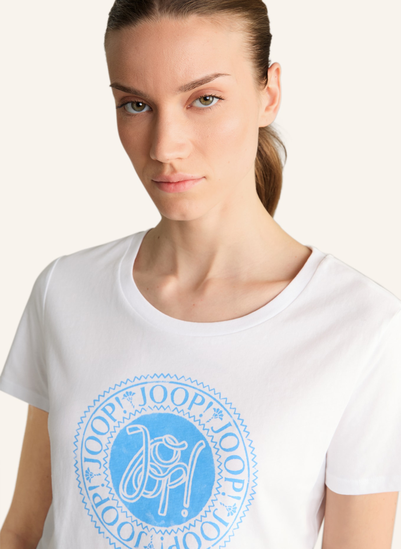 JOOP! T-Shirt, Farbe: WEISS/ BLAU (Bild 3)