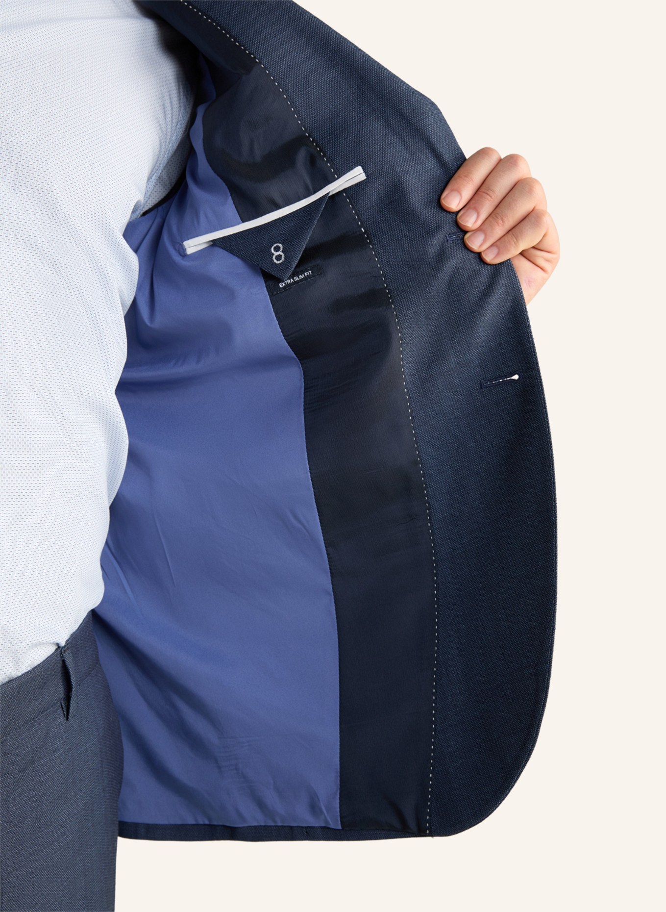 JOOP! Anzug Extra Slim Fit, Farbe: DUNKELBLAU (Bild 4)