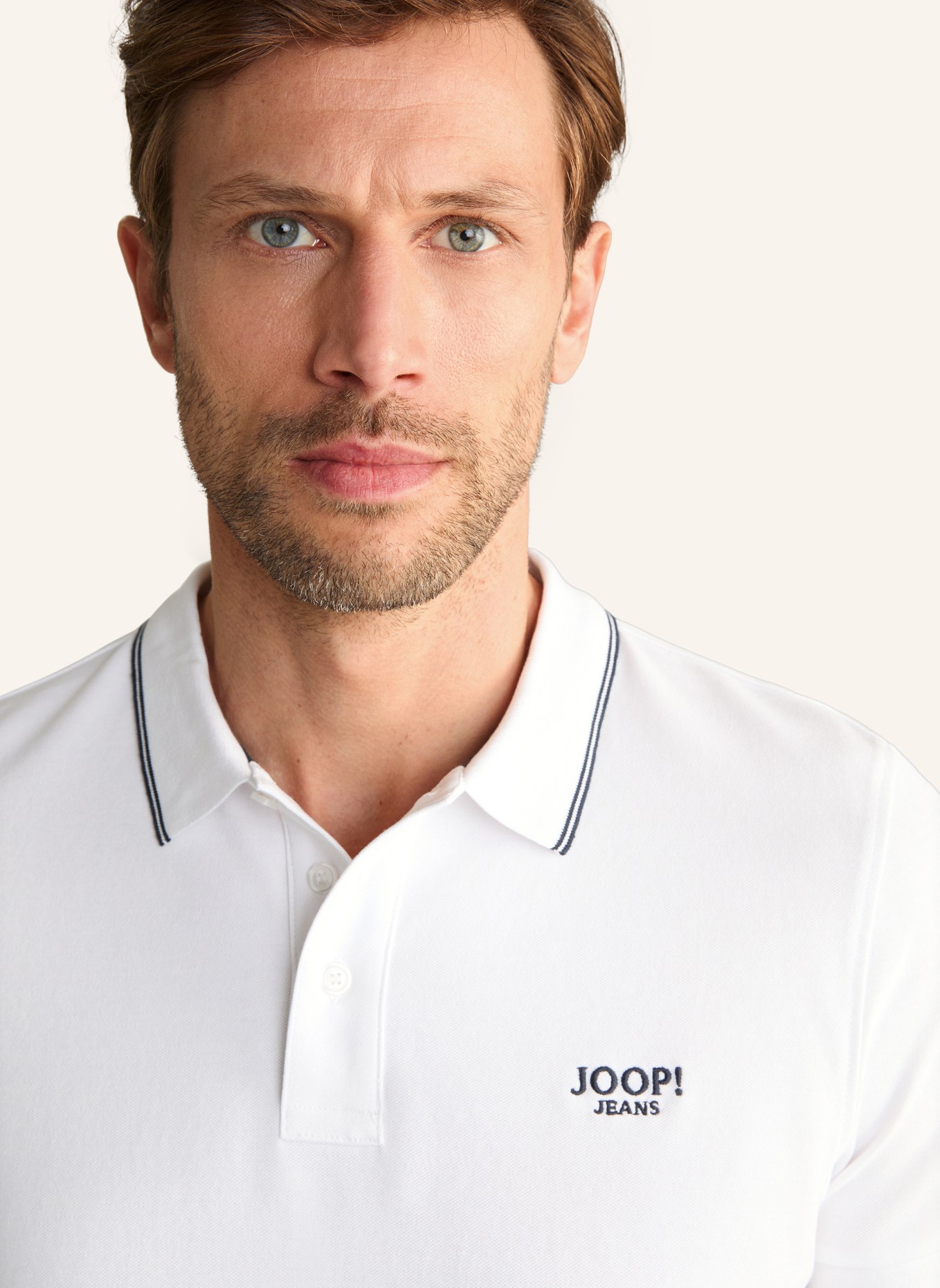 JOOP! JEANS Poloshirt Modern Fit, Farbe: WEISS (Bild 4)
