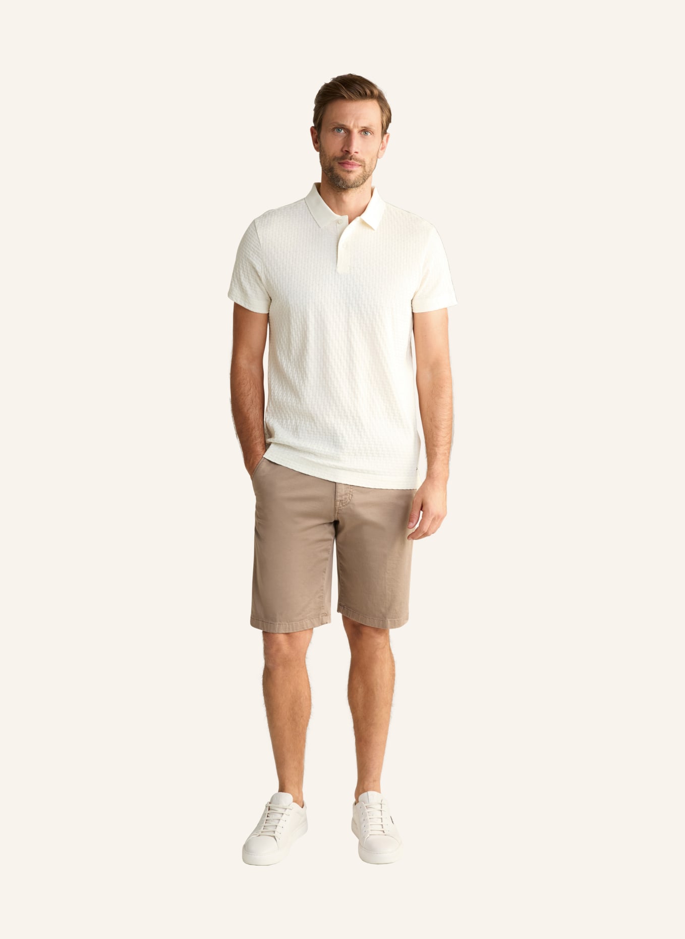 JOOP! Poloshirt Modern Fit, Farbe: CREME (Bild 2)