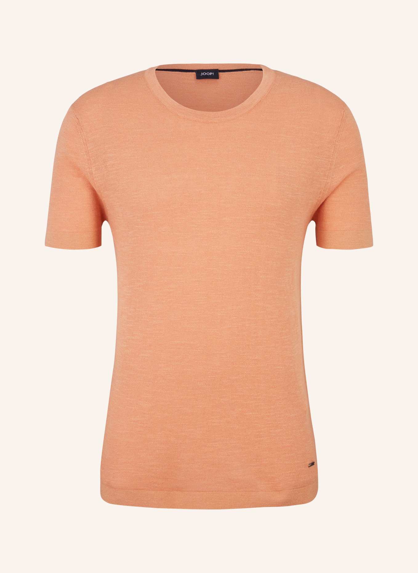 JOOP! Strickshirt MAROSO mit Leinen, Farbe: ORANGE (Bild 1)