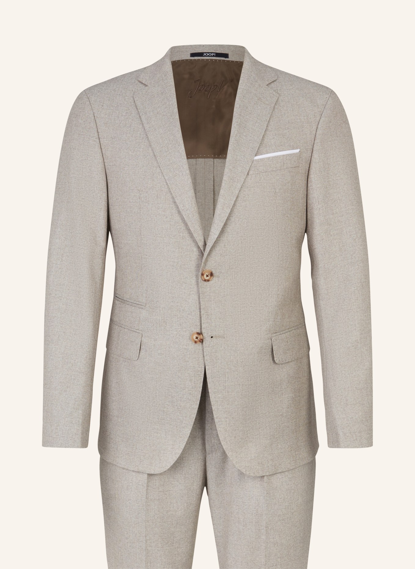 JOOP! Anzug Slim Fit, Farbe: BEIGE (Bild 1)