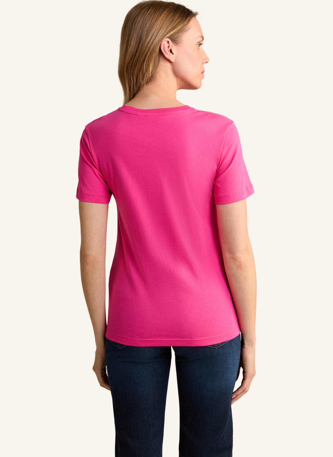 JOOP! T-Shirt mit Schmucksteinen, Farbe: PINK (Bild 3)