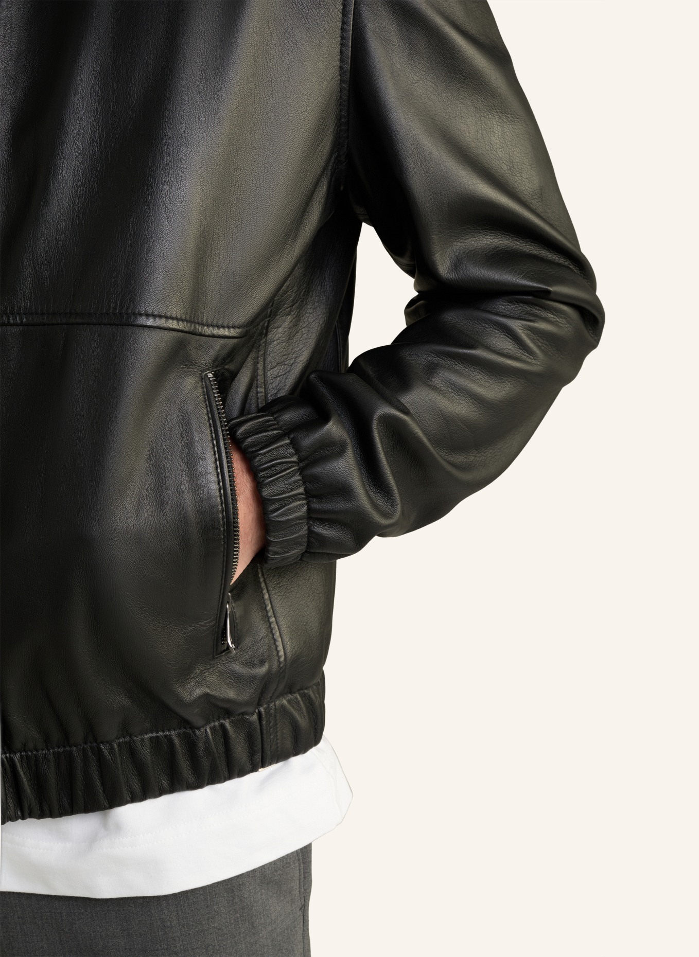 JOOP! JEANS Lederjacke, Farbe: SCHWARZ (Bild 7)