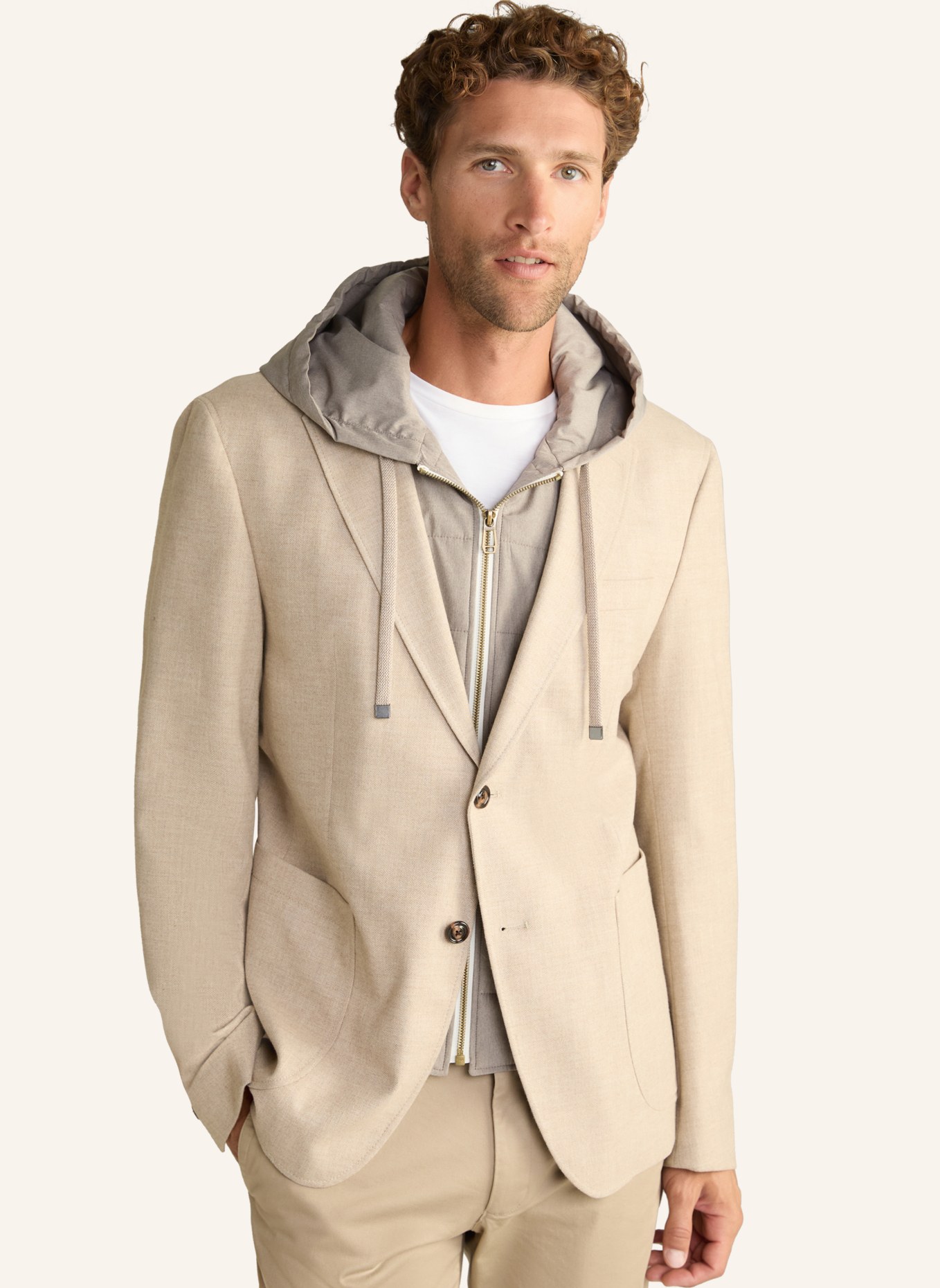 JOOP! Sakko Slim Fit, Farbe: BEIGE (Bild 8)