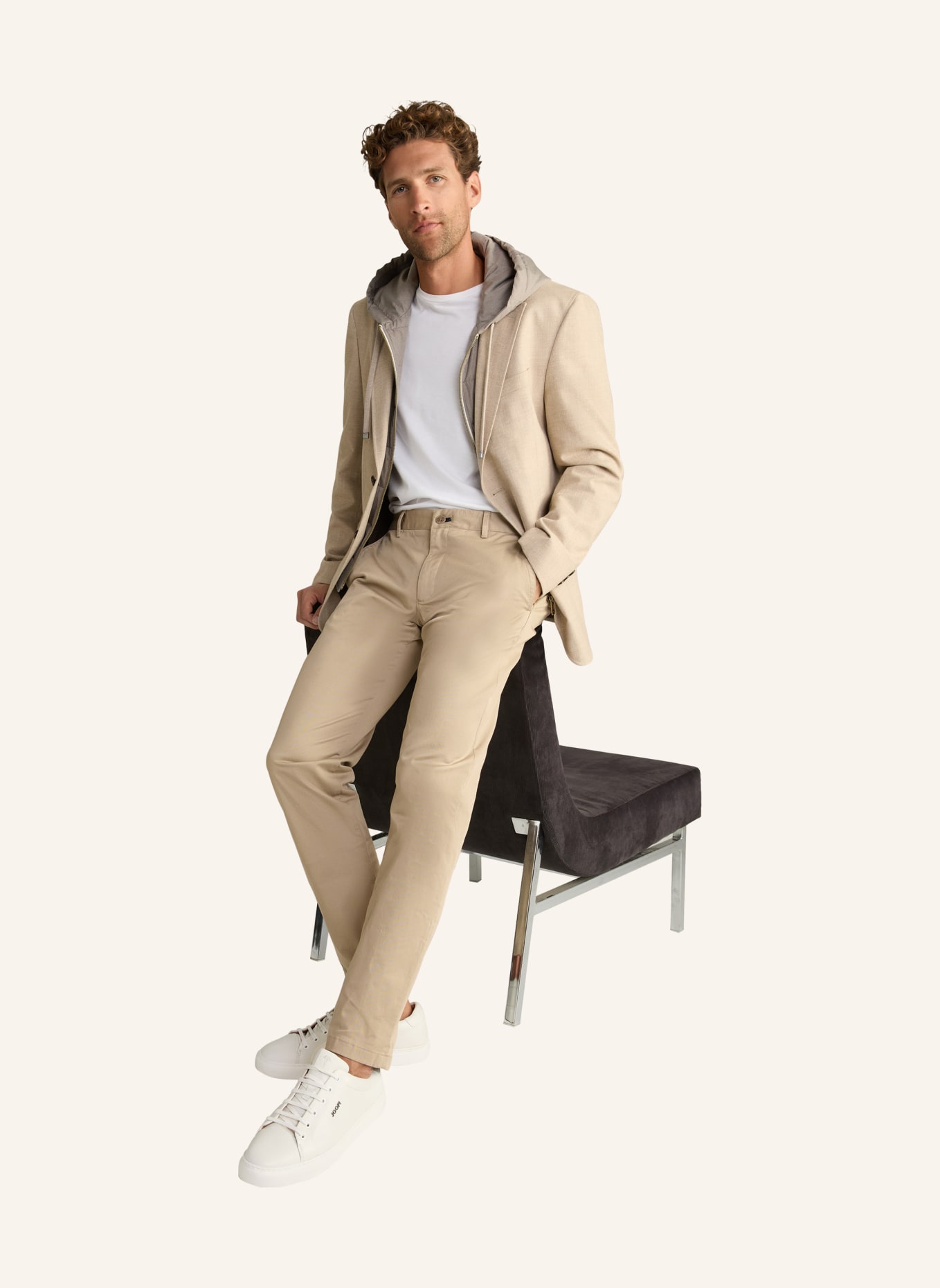 JOOP! Sakko Slim Fit, Farbe: BEIGE (Bild 2)