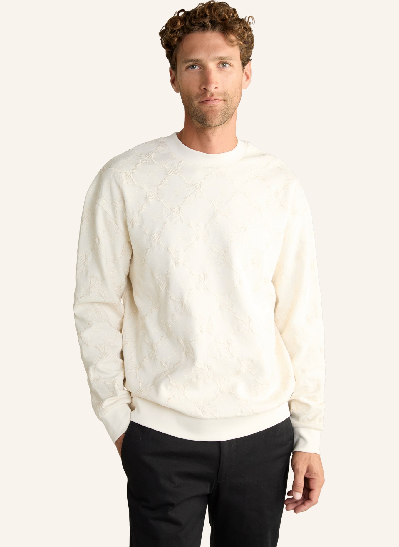 JOOP! Sweatshirt, Farbe: CREME (Bild 6)