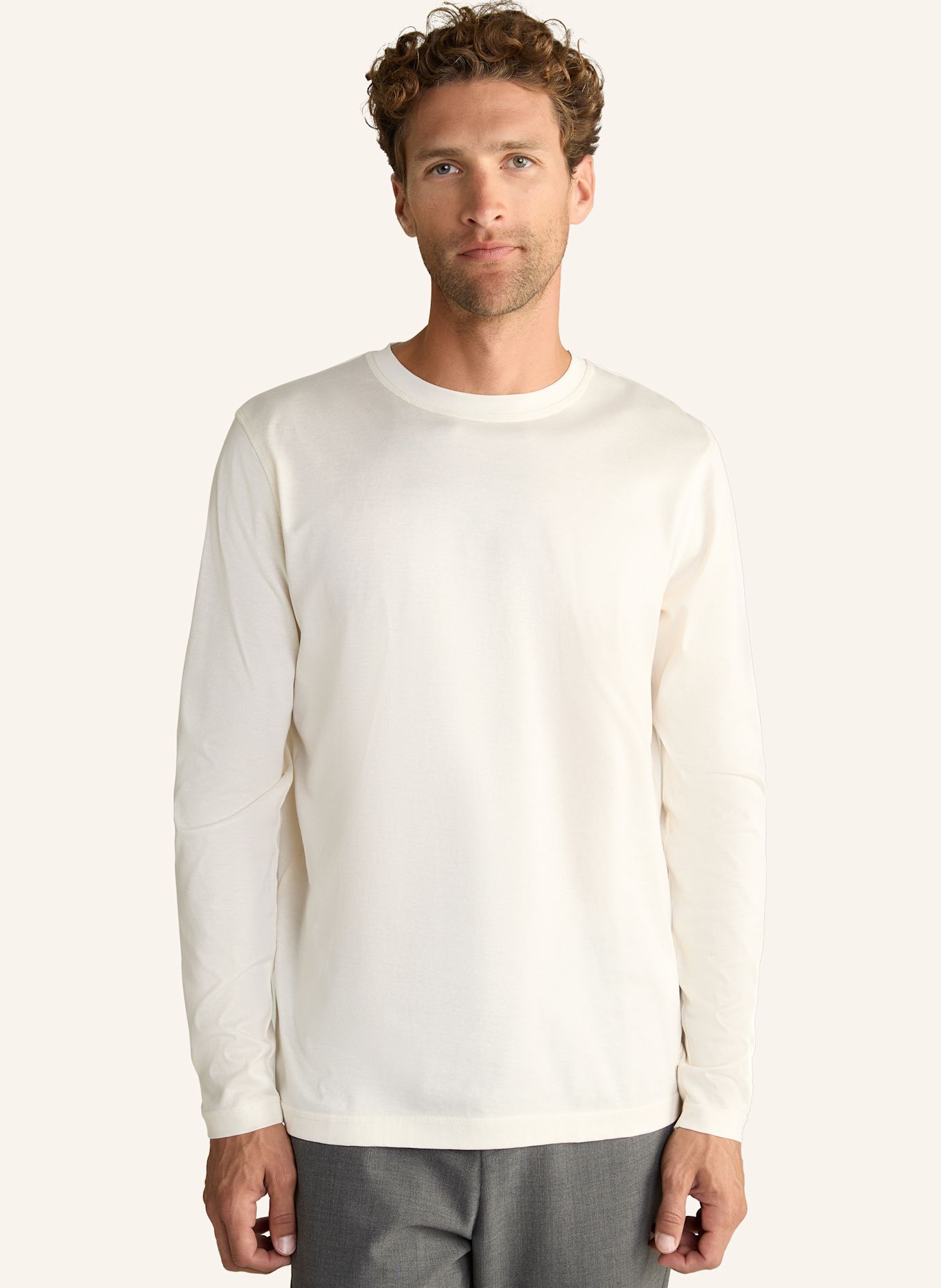 JOOP! Longsleeve, Farbe: CREME (Bild 6)