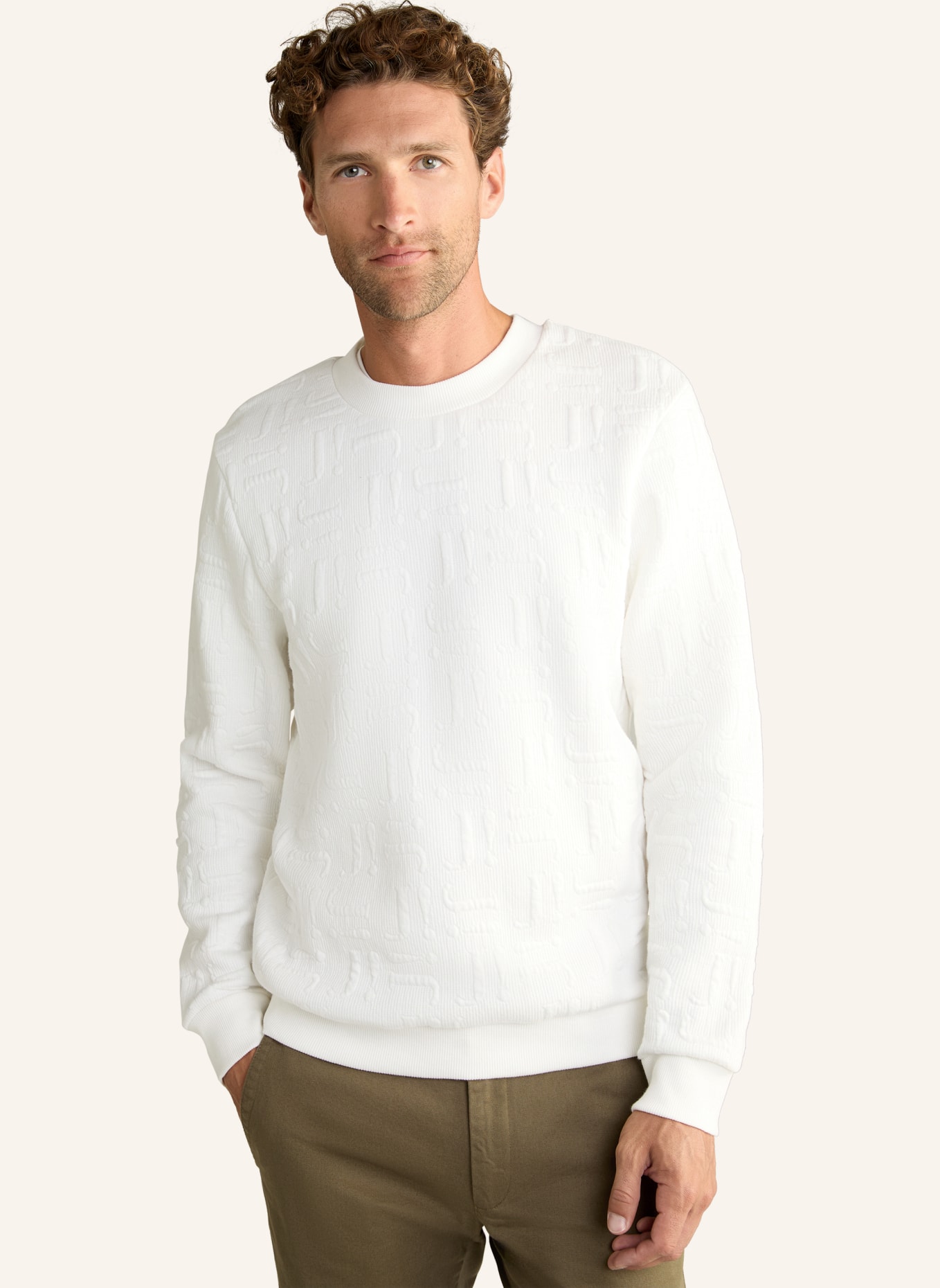 JOOP! JEANS Sweatshirt, Farbe: CREME (Bild 6)