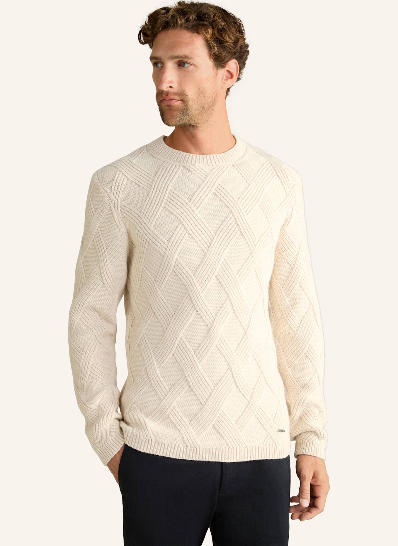 JOOP! Pullover, Farbe: BEIGE (Bild 6)