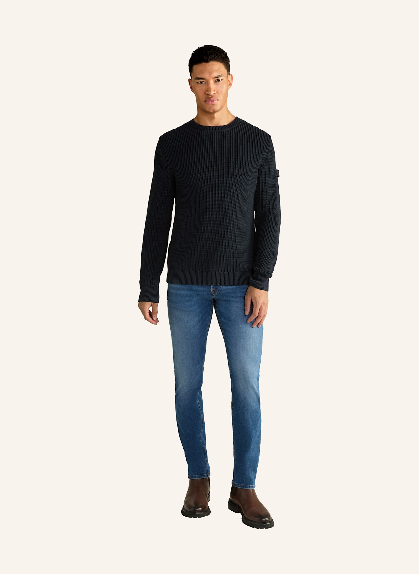 JOOP! JEANS Pullover, Farbe: DUNKELBLAU (Bild 2)