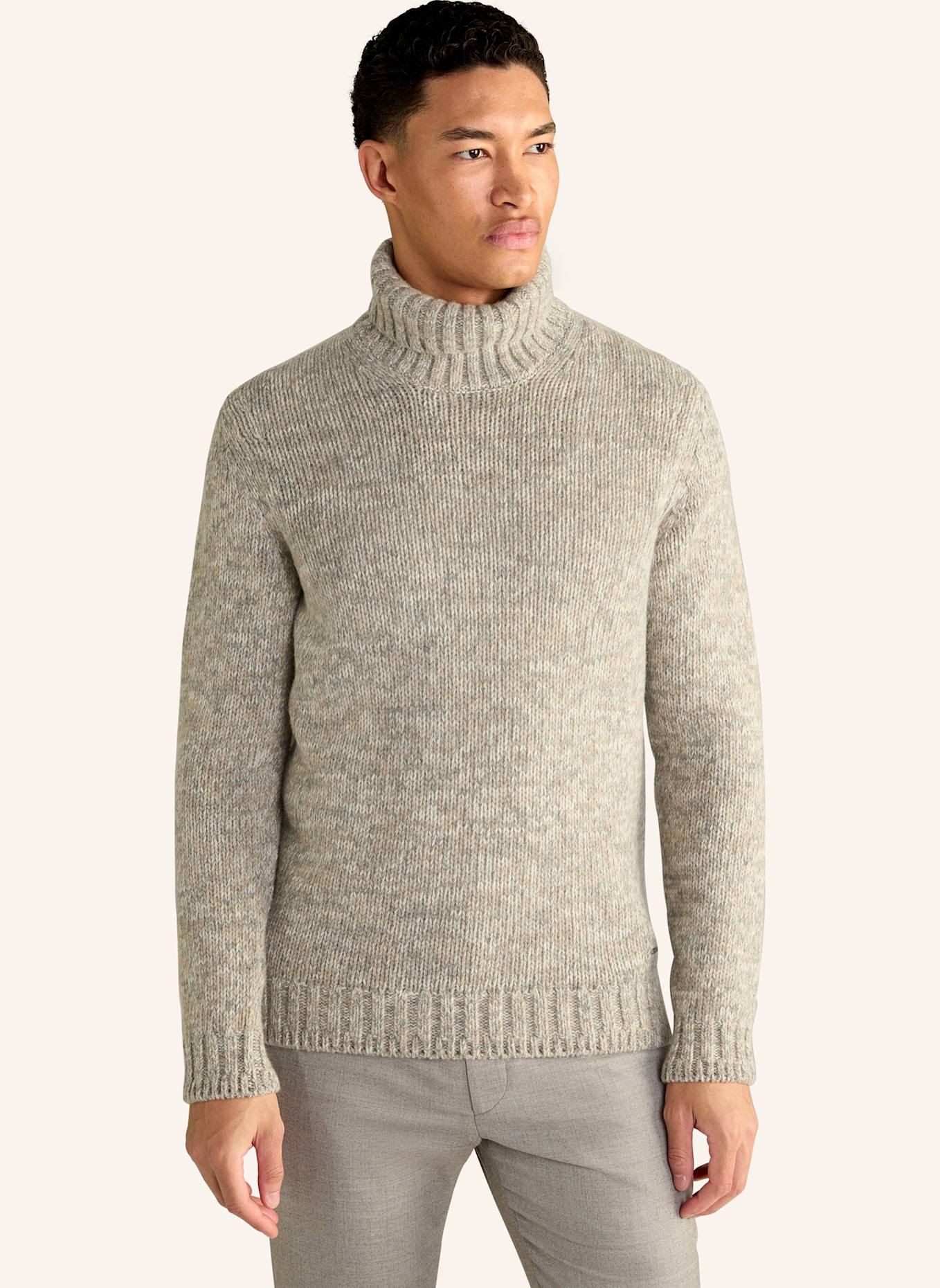 JOOP! Pullover, Farbe: BEIGE/ GRAU (Bild 6)