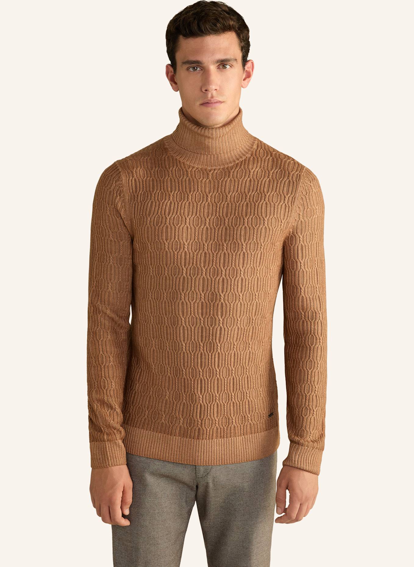 JOOP! Rollkragenpullover, Farbe: BEIGE (Bild 6)