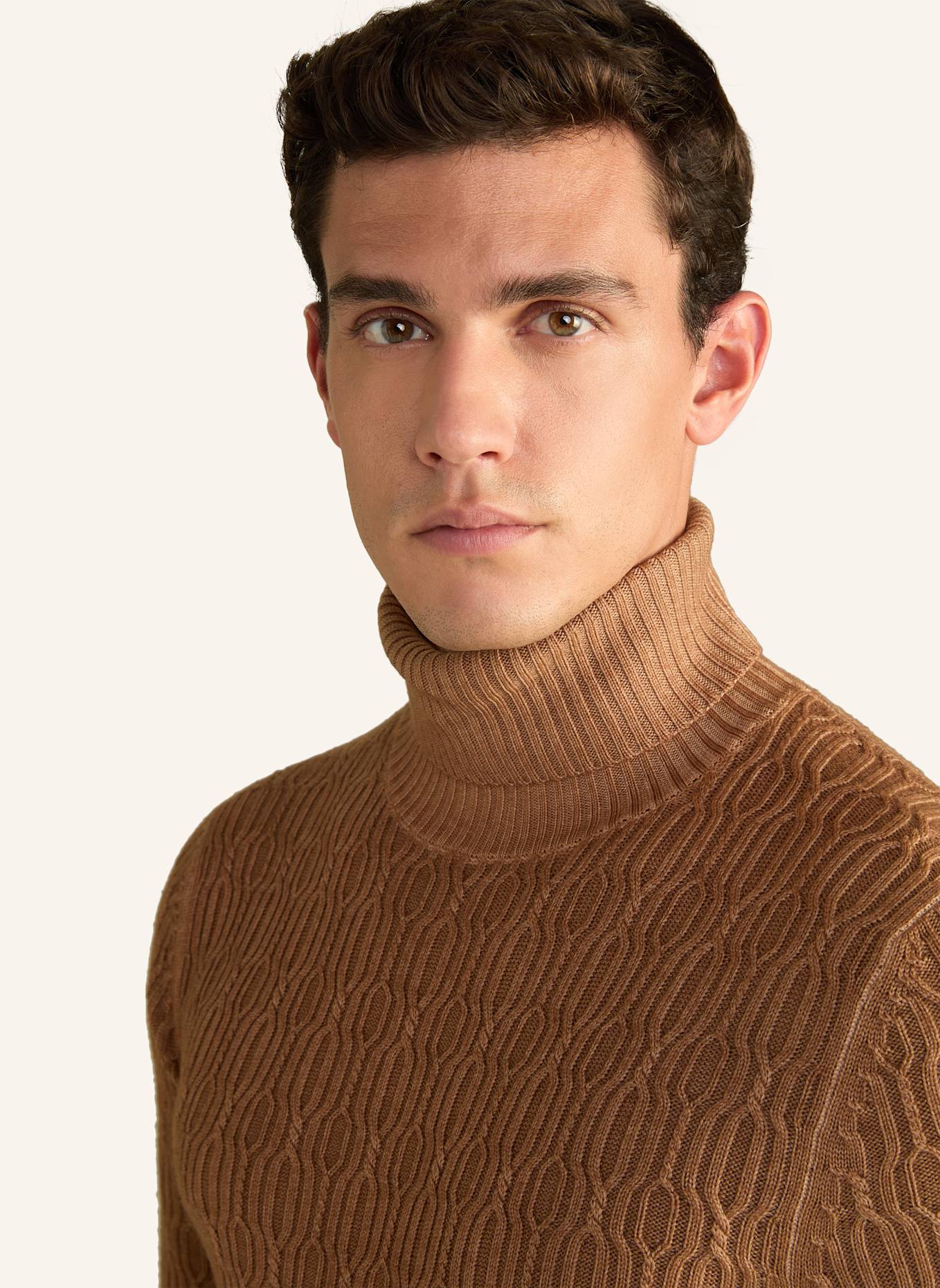 JOOP! Rollkragenpullover, Farbe: BEIGE (Bild 4)