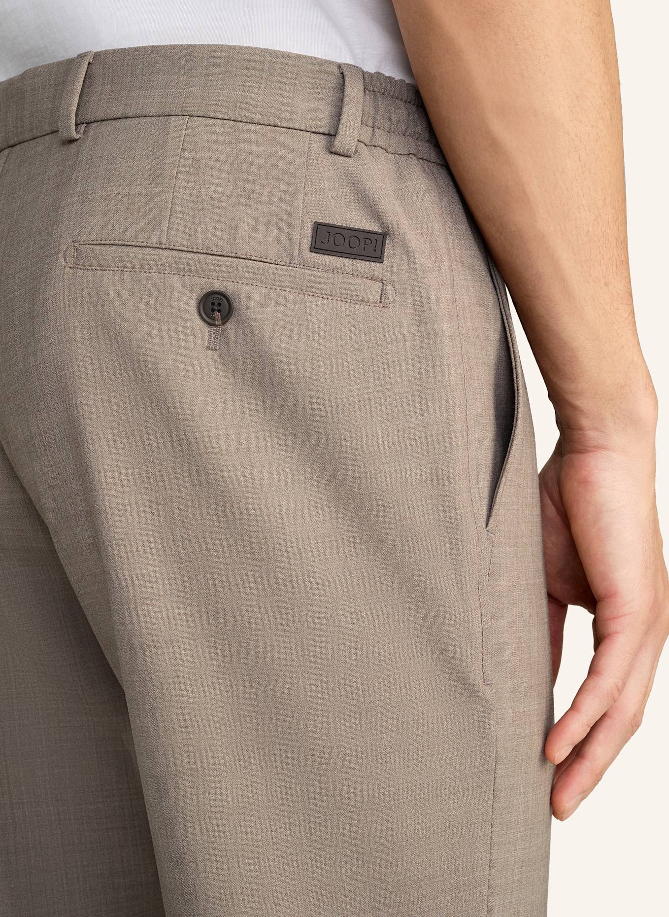 JOOP! Business-Jogpants Slim Fit, Farbe: HELLBRAUN (Bild 5)