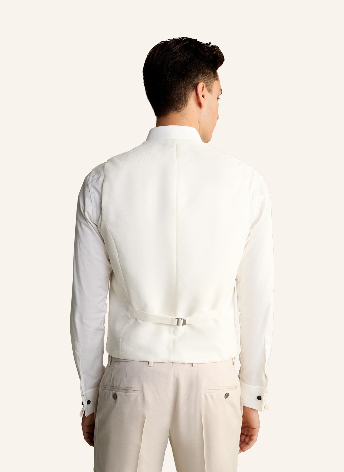 JOOP! Weste Regular Fit: WEISS