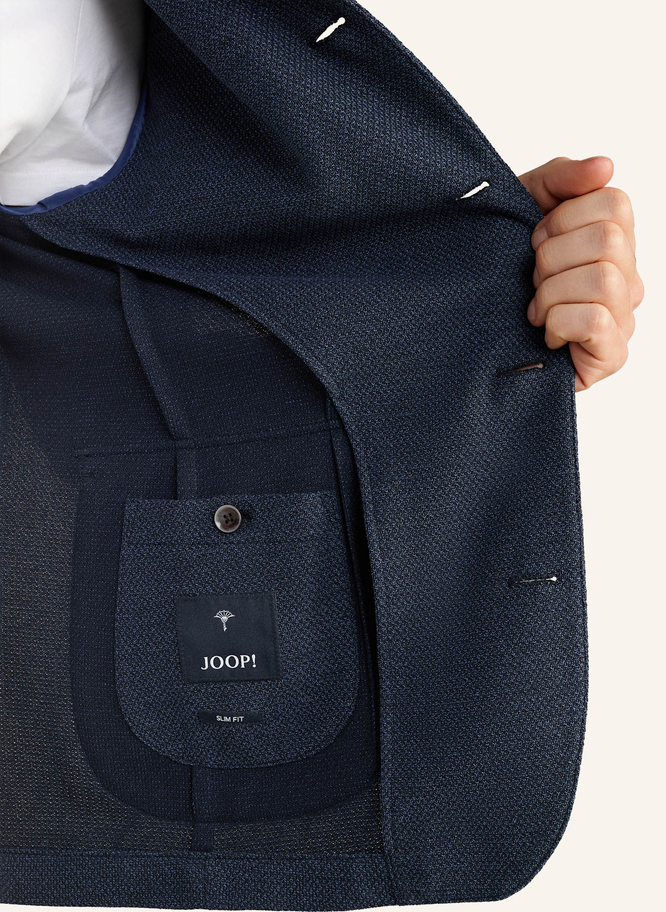 JOOP! Sakko Slim Fit, Farbe: DUNKELBLAU (Bild 5)