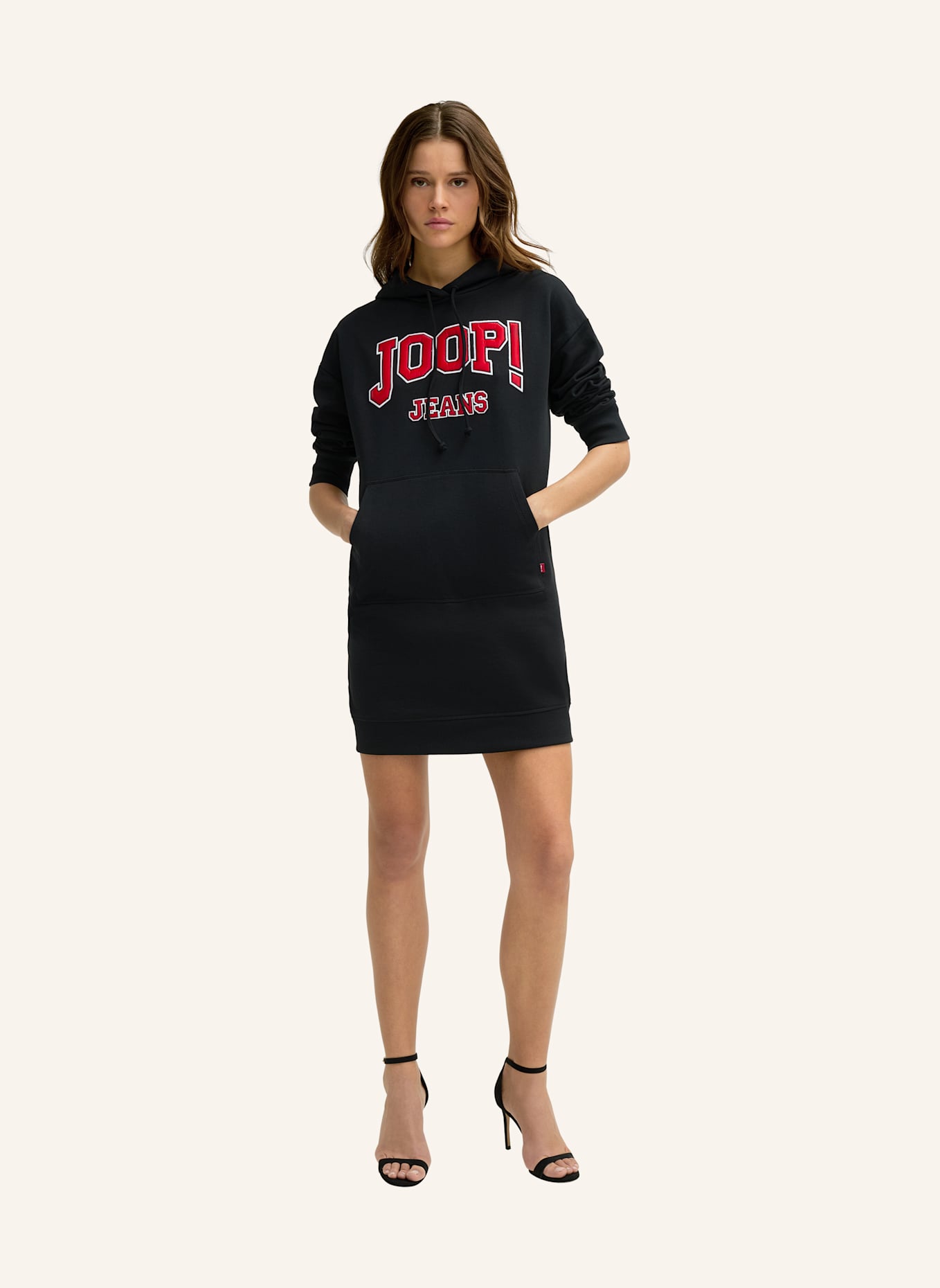 JOOP! JEANS Sweat-Kleid: SCHWARZ