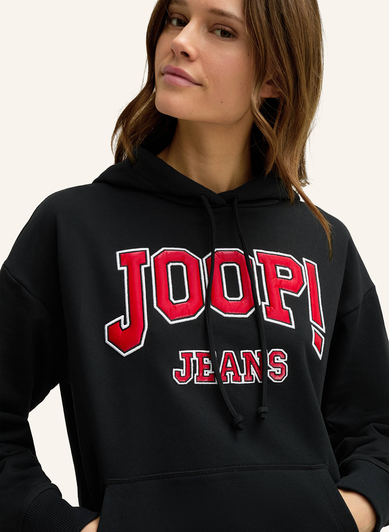 JOOP! JEANS Sweat-Kleid: SCHWARZ