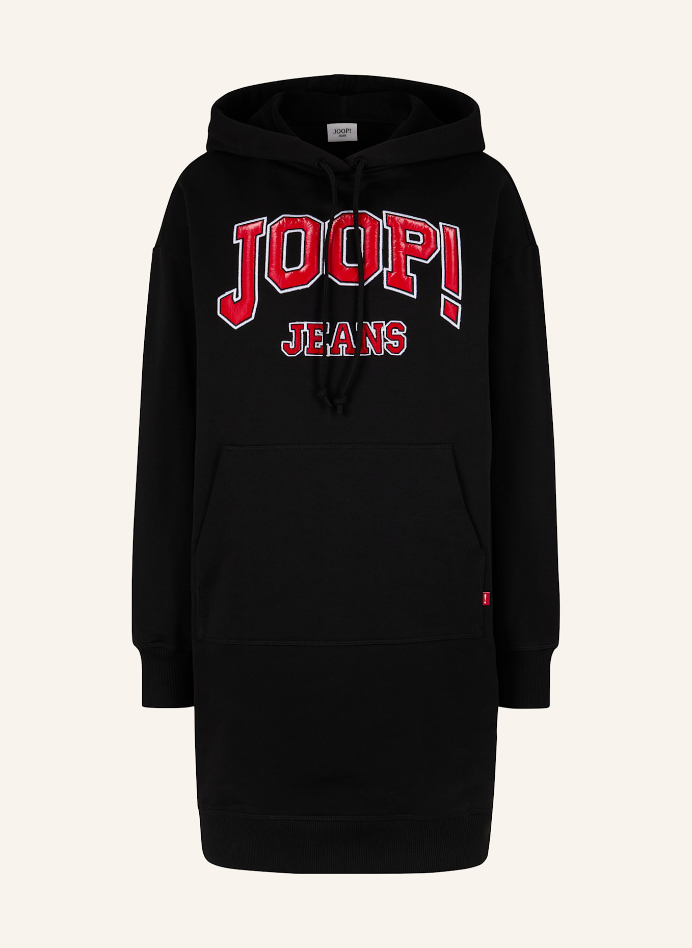 JOOP! JEANS Sweat-Kleid: SCHWARZ