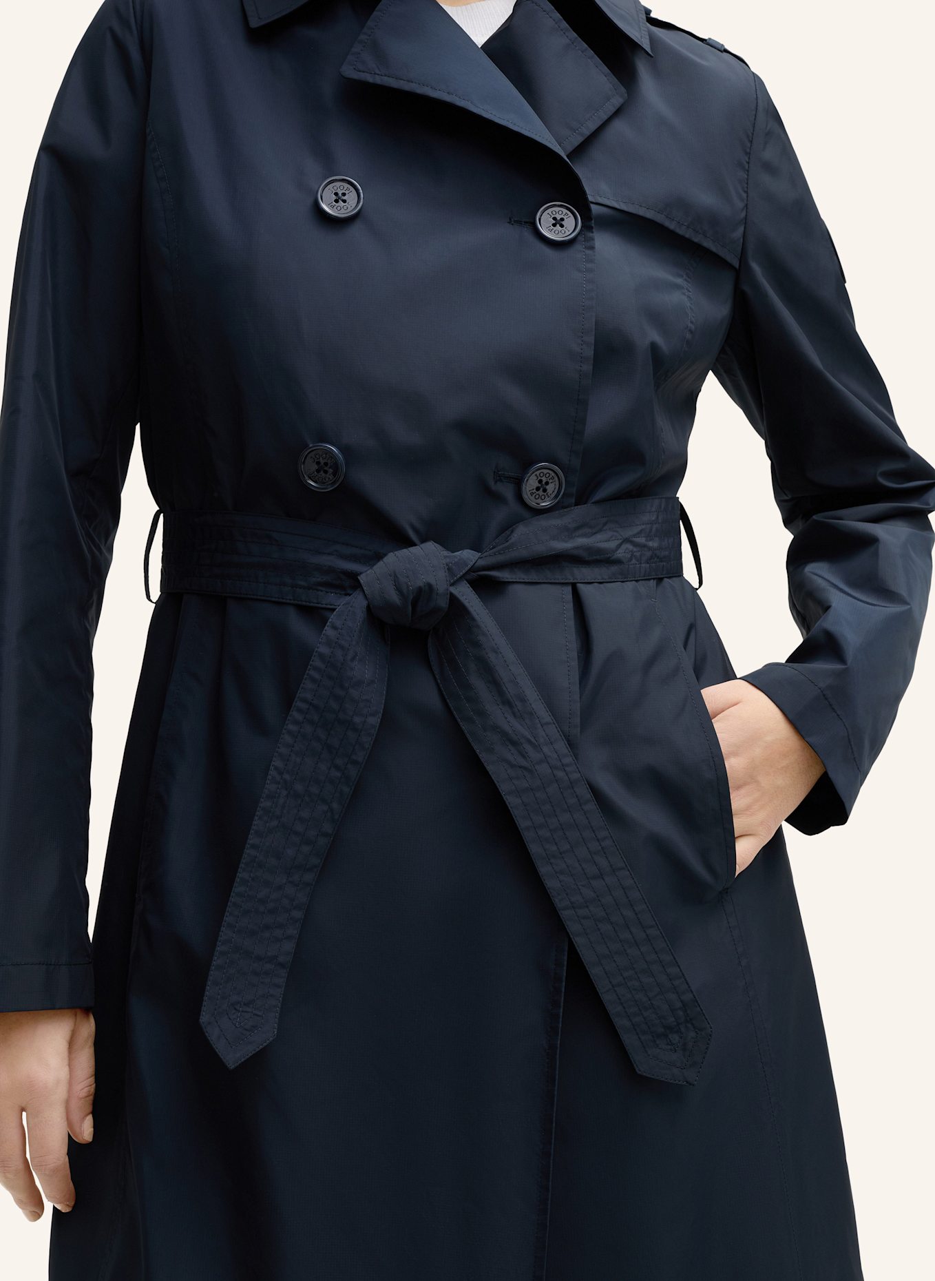 JOOP! Trenchcoat: DUNKELBLAU