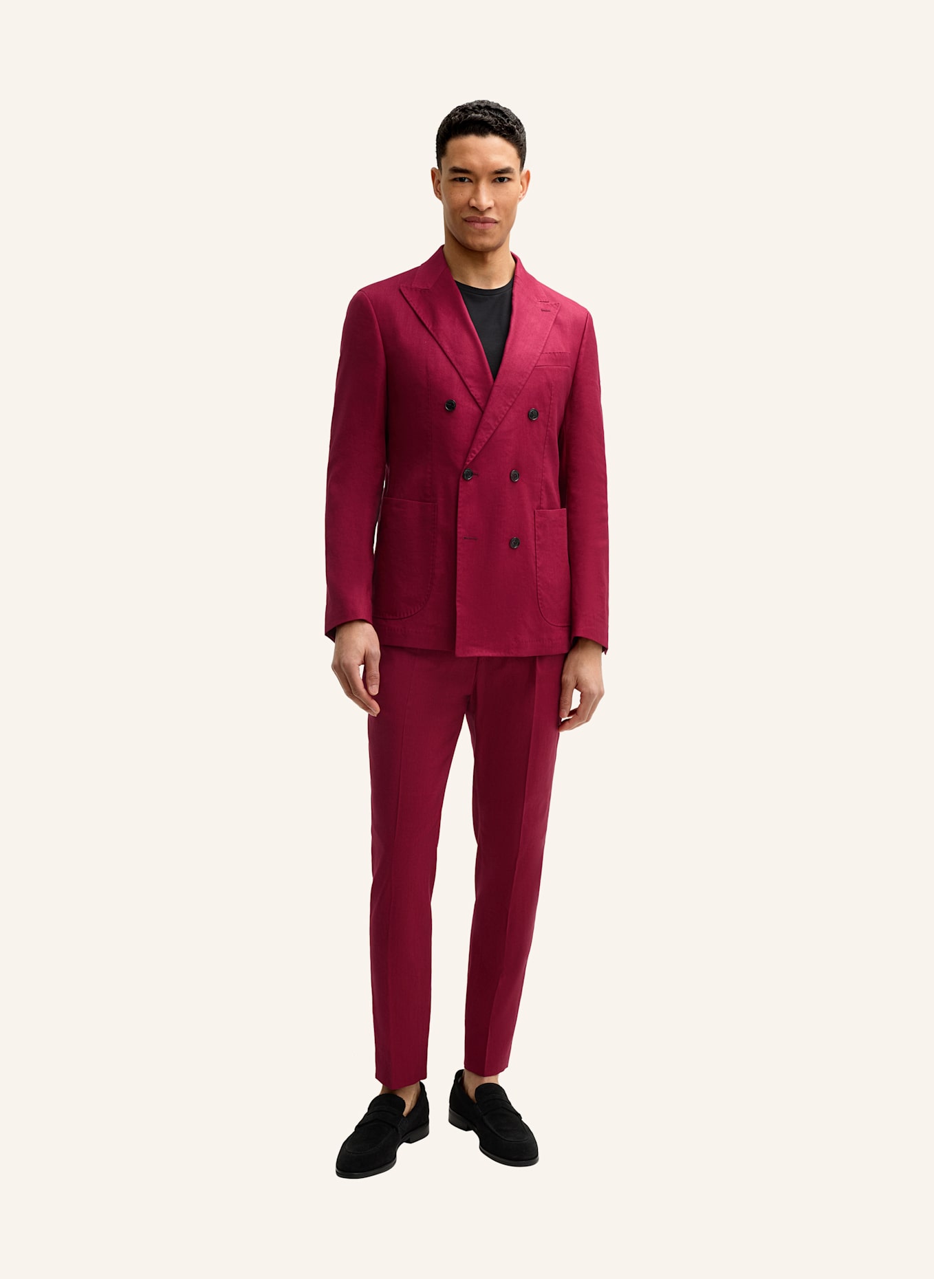 JOOP! Anzug Slim Fit: ROT