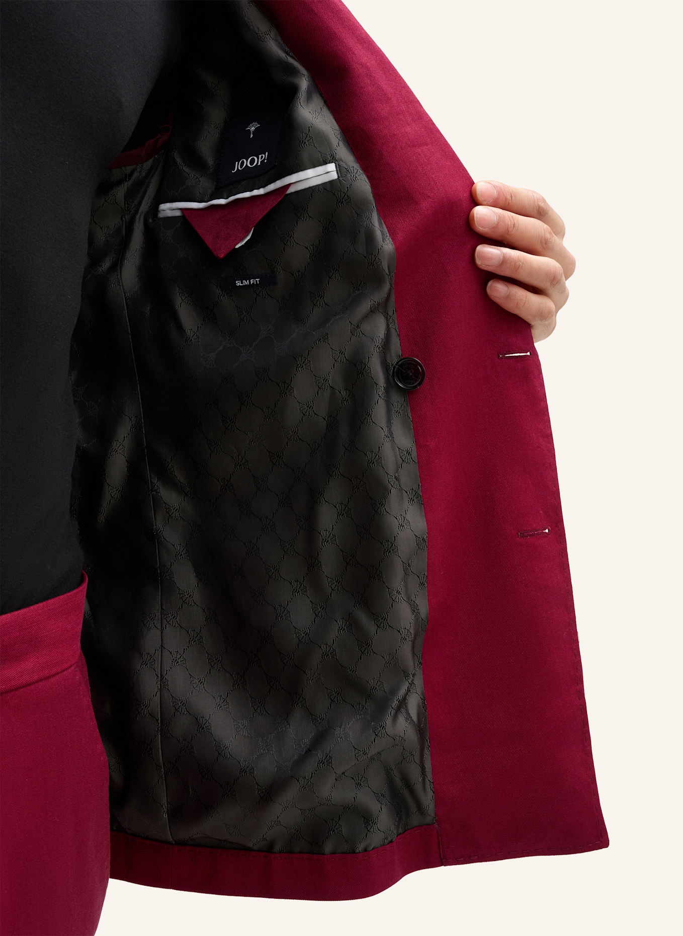 JOOP! Anzug Slim Fit: ROT