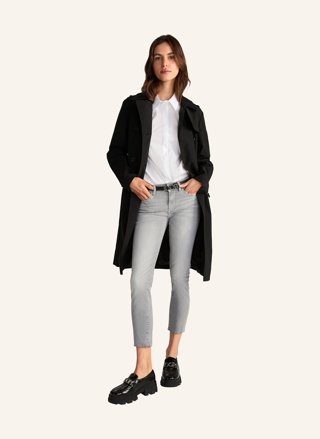 JOOP! Hemdbluse: WEISS