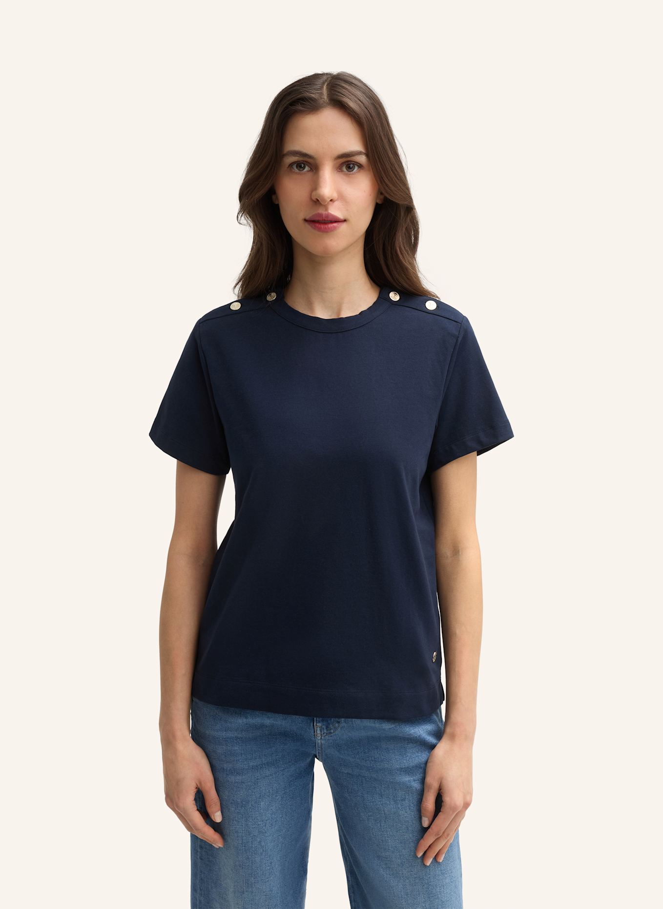 JOOP! T-Shirt: DUNKELBLAU