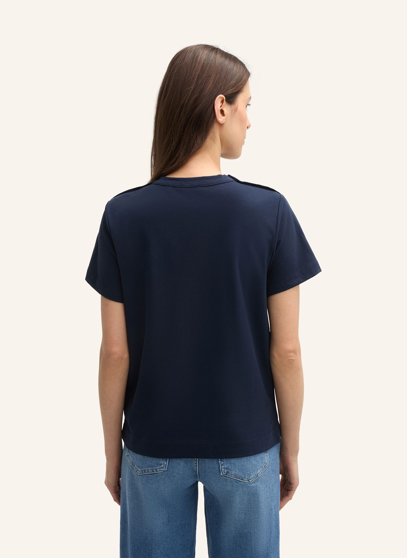JOOP! T-Shirt: DUNKELBLAU