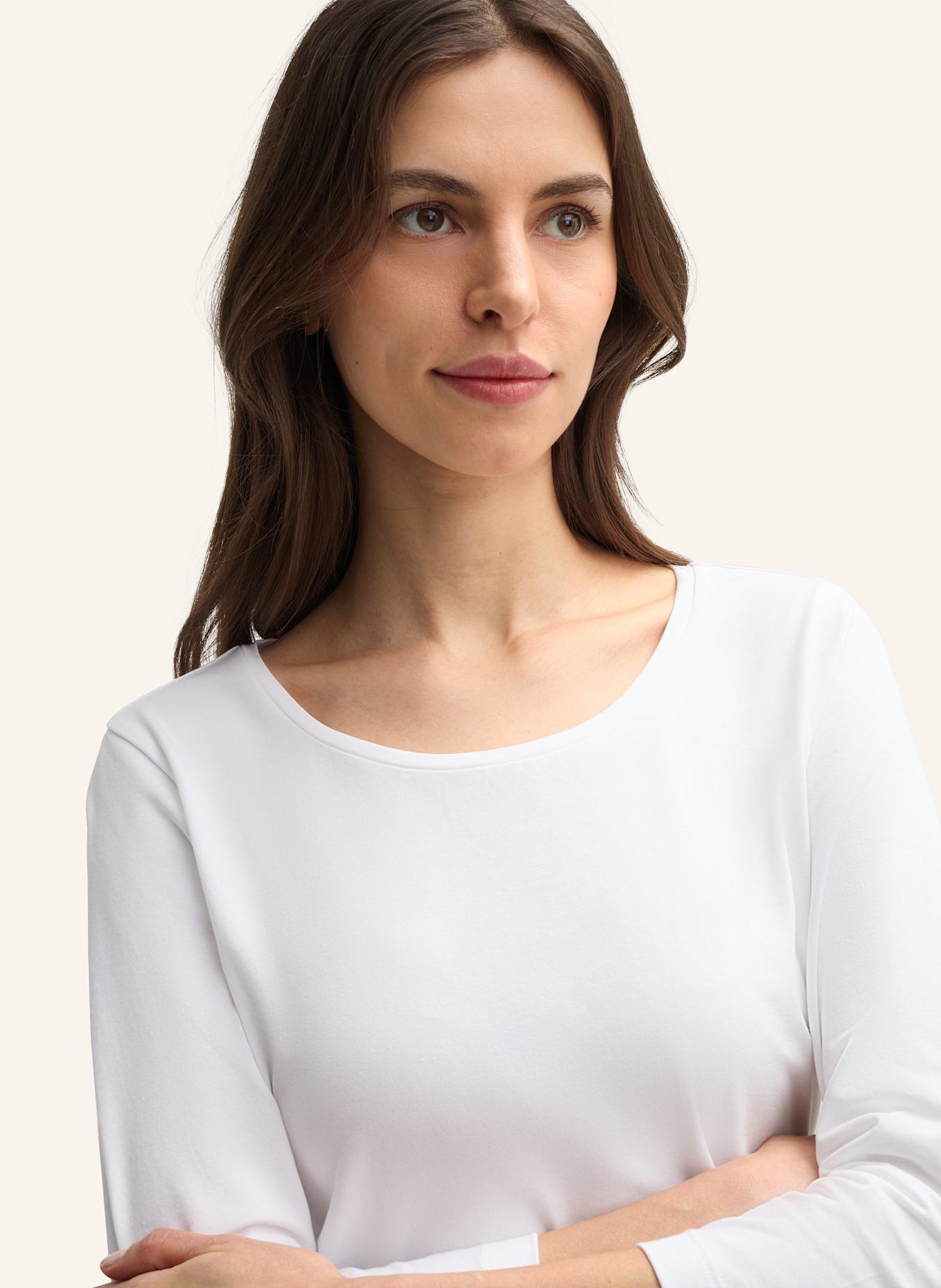 JOOP! Longsleeve: WEISS