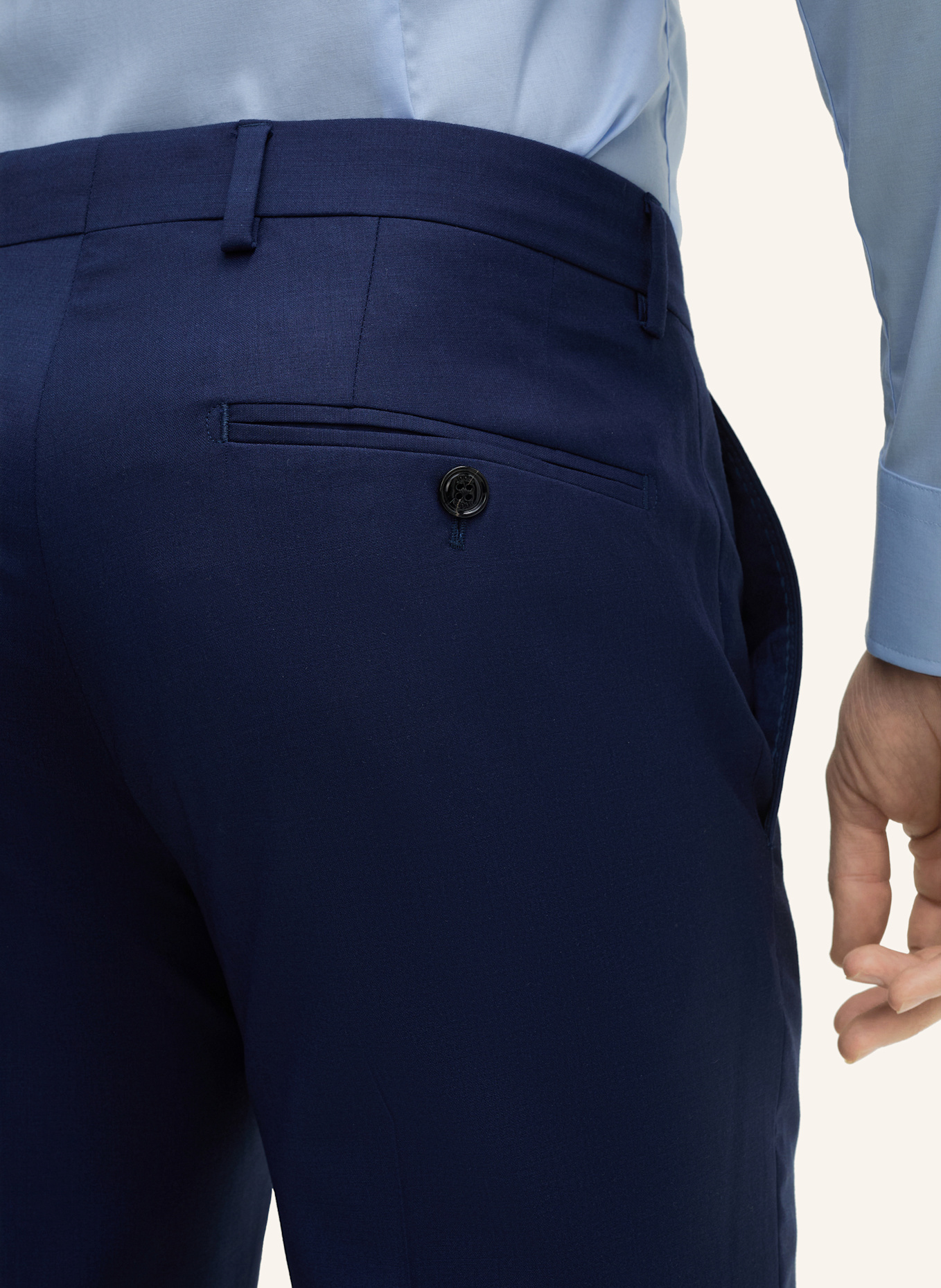 JOOP! Anzughose Slim Fit: DUNKELBLAU