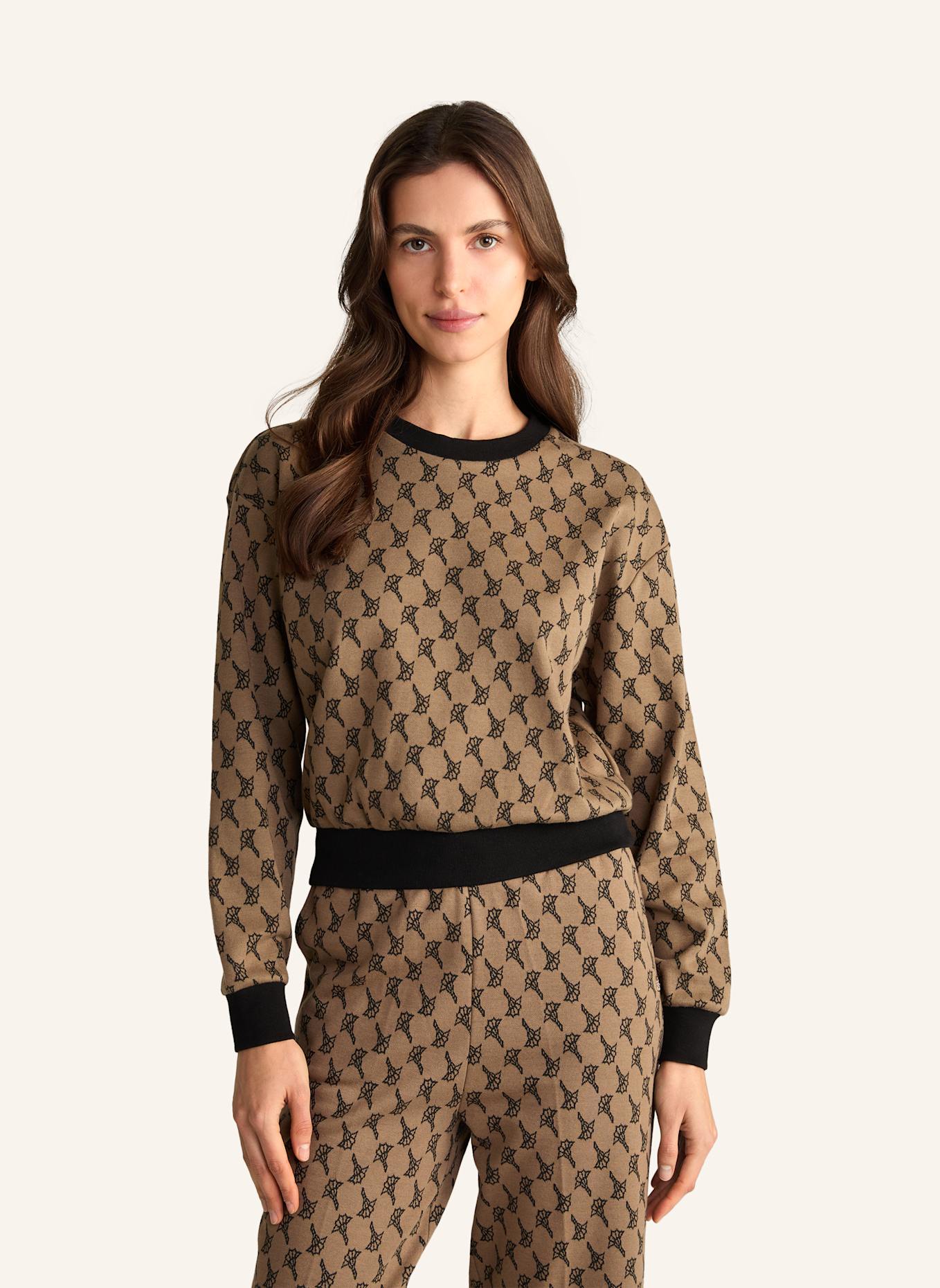JOOP! Sweatshirt: BRAUN/ SCHWARZ