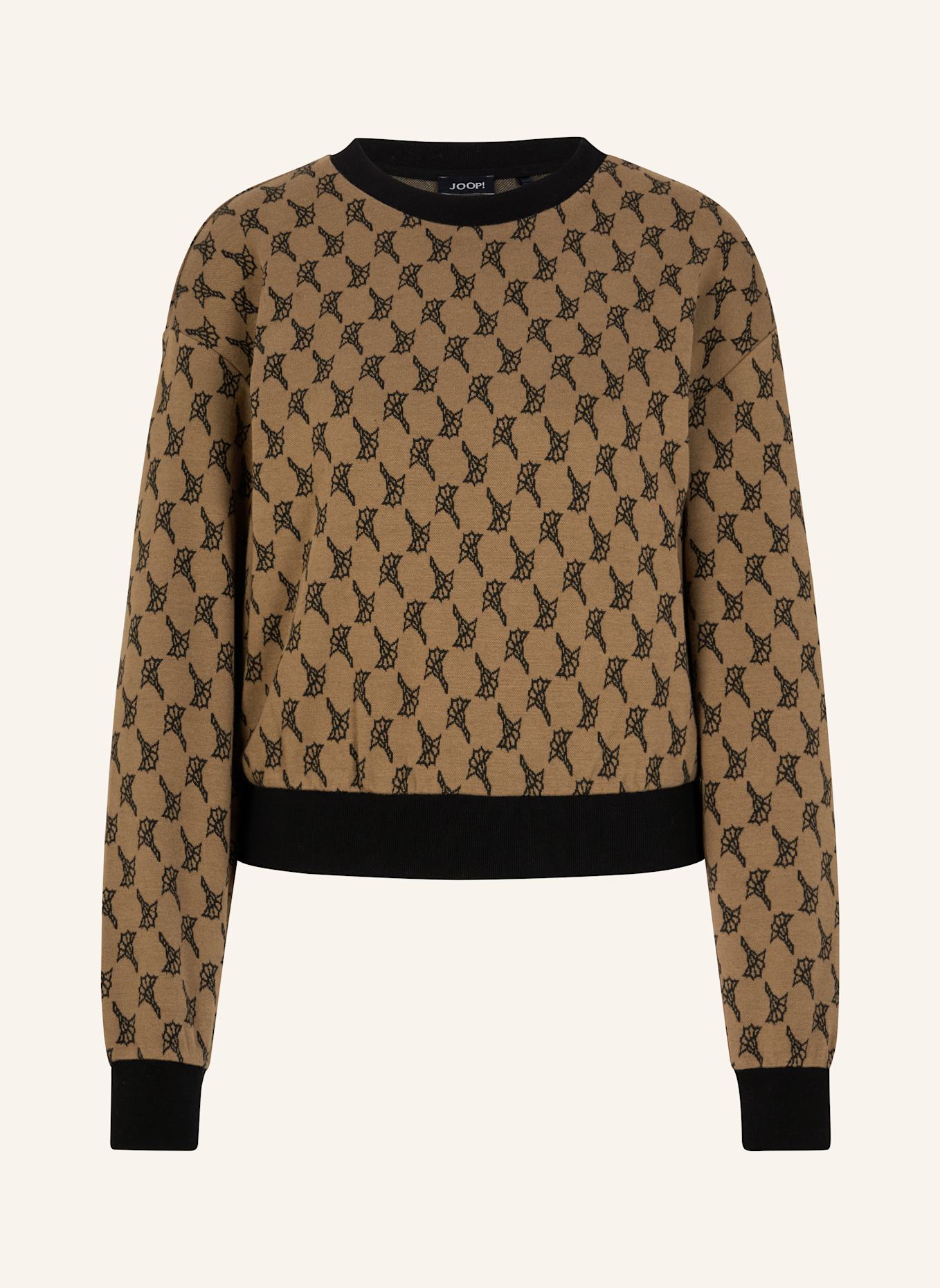 JOOP! Sweatshirt: BRAUN/ SCHWARZ