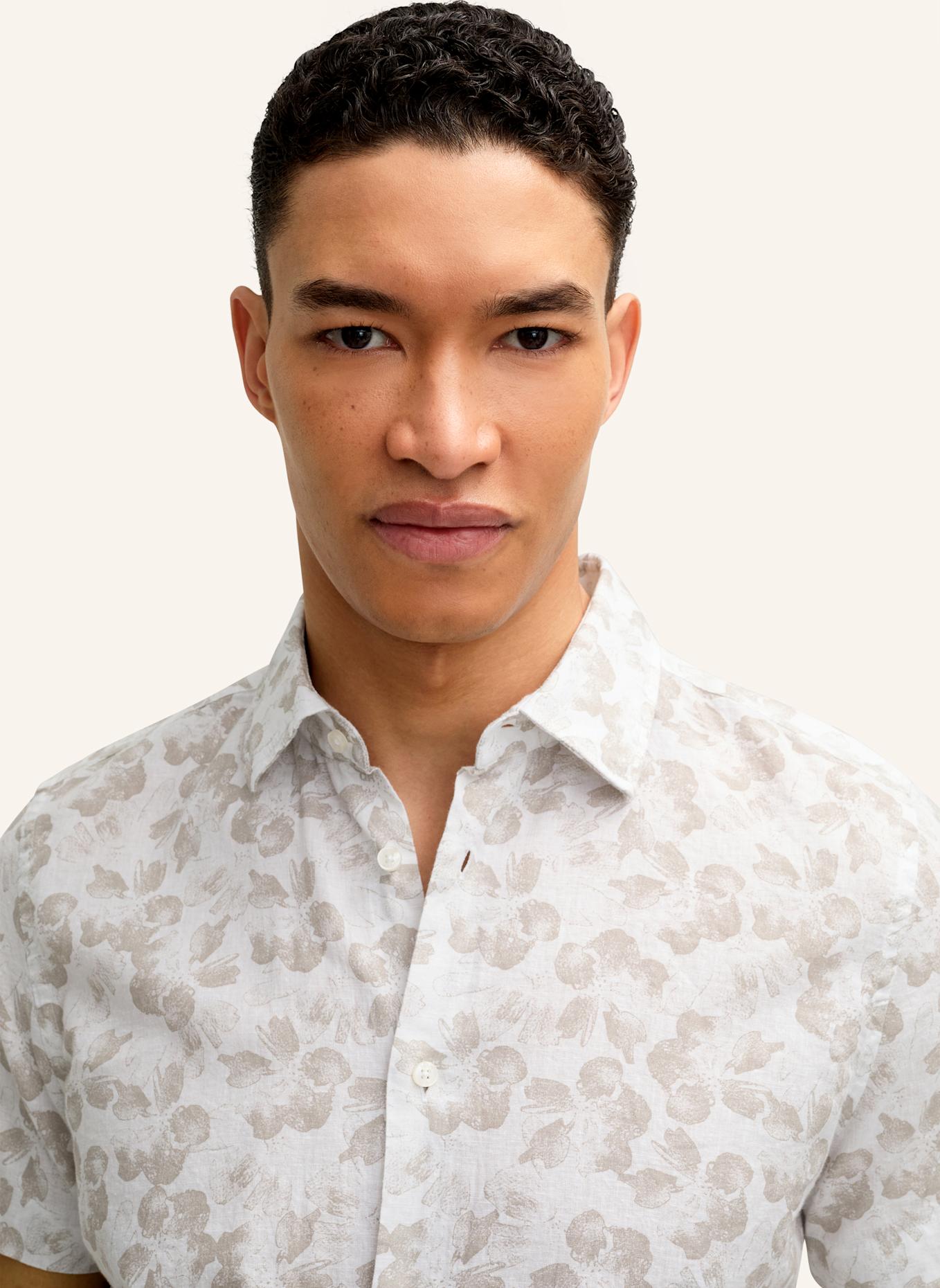 JOOP! Hemd Slim Fit: WEISS/ BEIGE