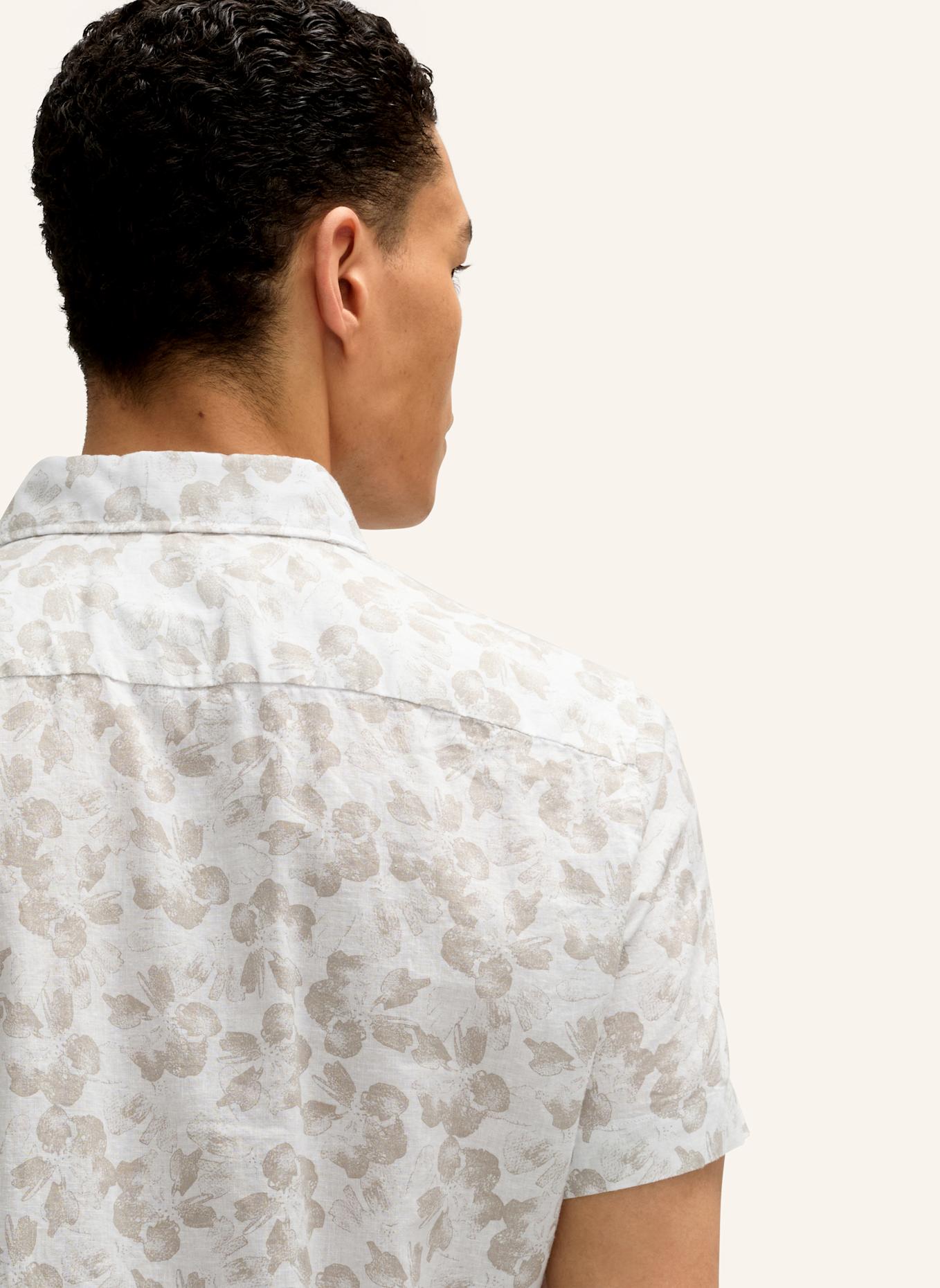 JOOP! Hemd Slim Fit: WEISS/ BEIGE
