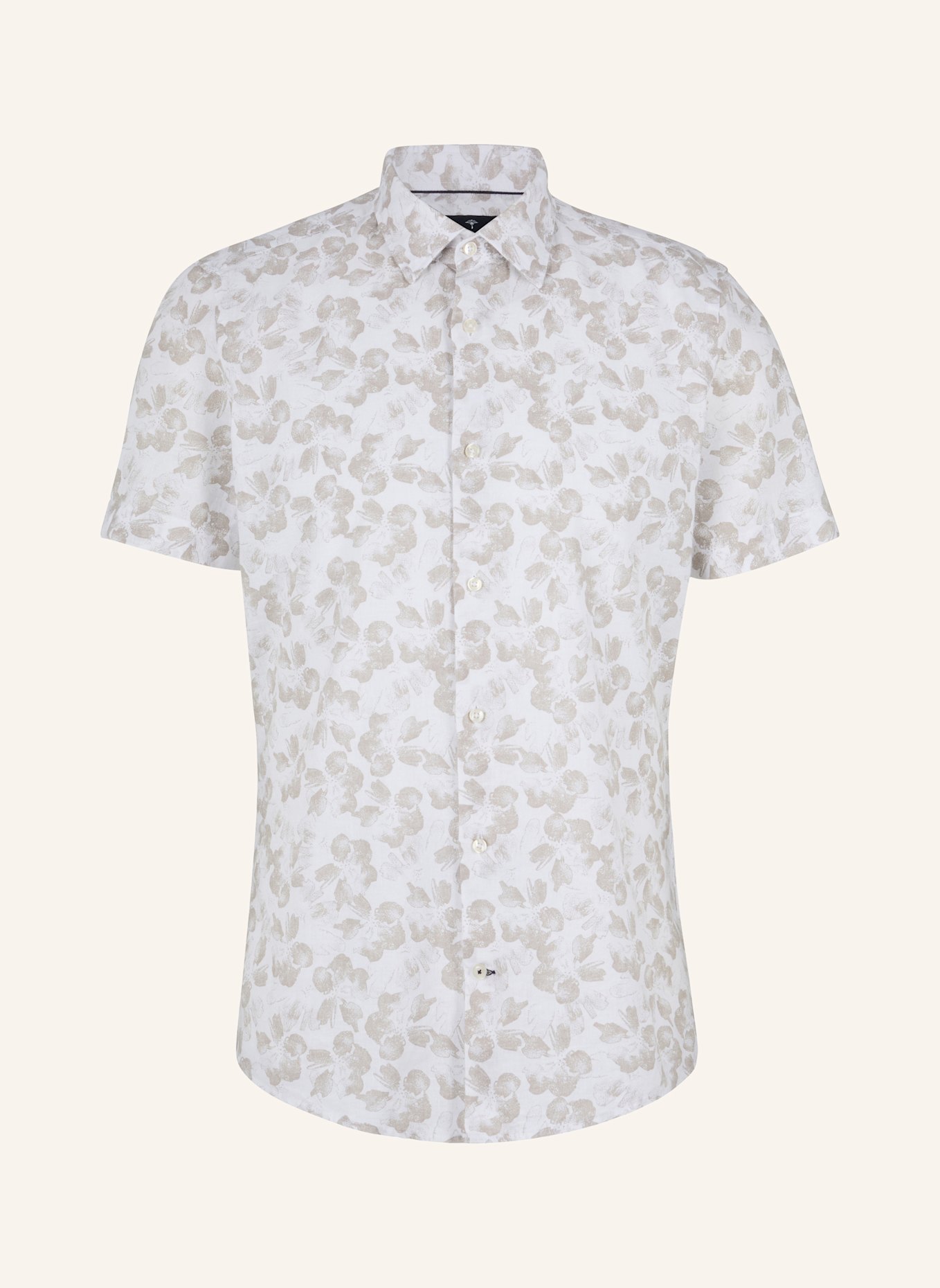 JOOP! Hemd Slim Fit: WEISS/ BEIGE