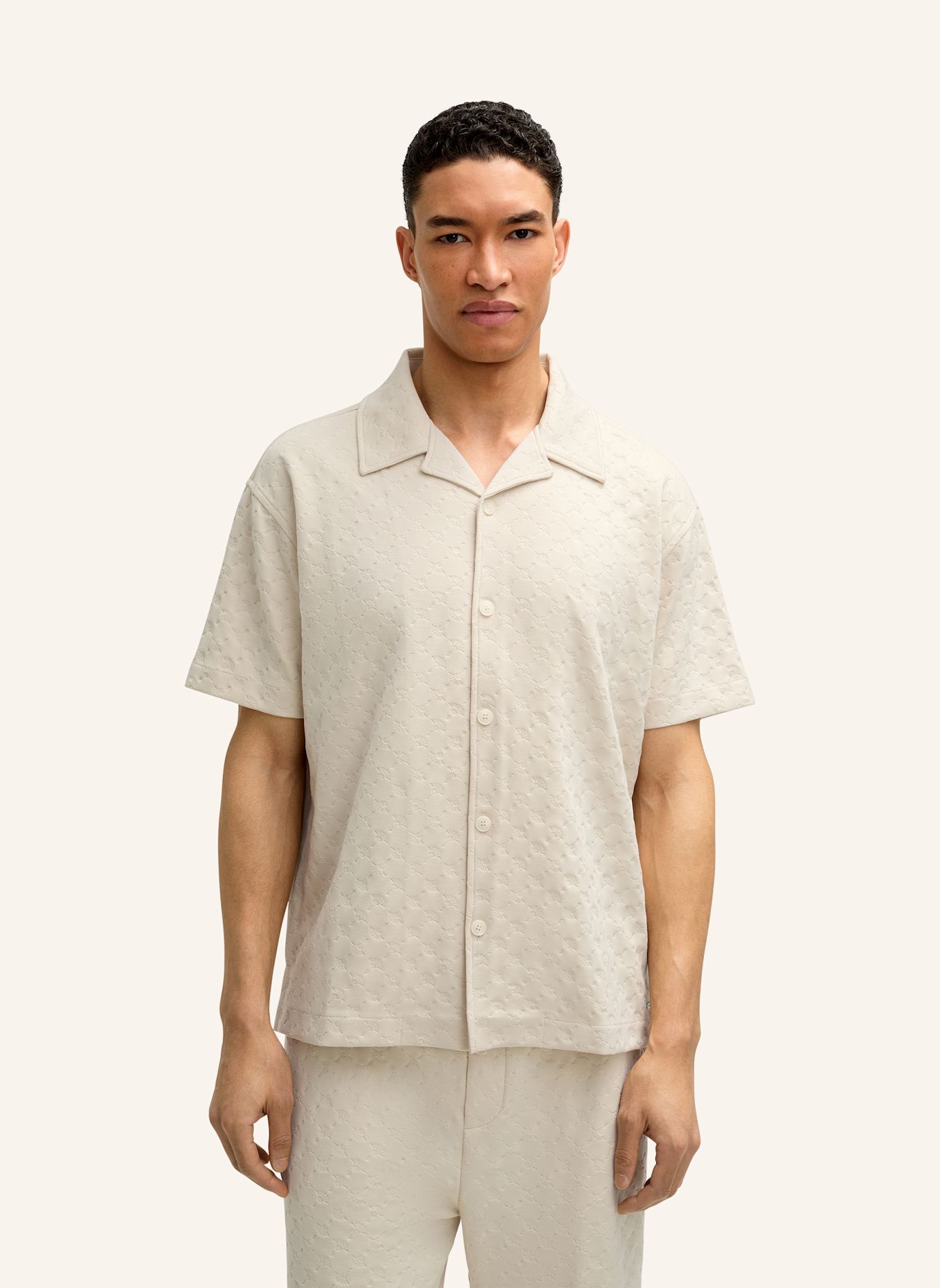 JOOP! Hemd Modern Fit: BEIGE