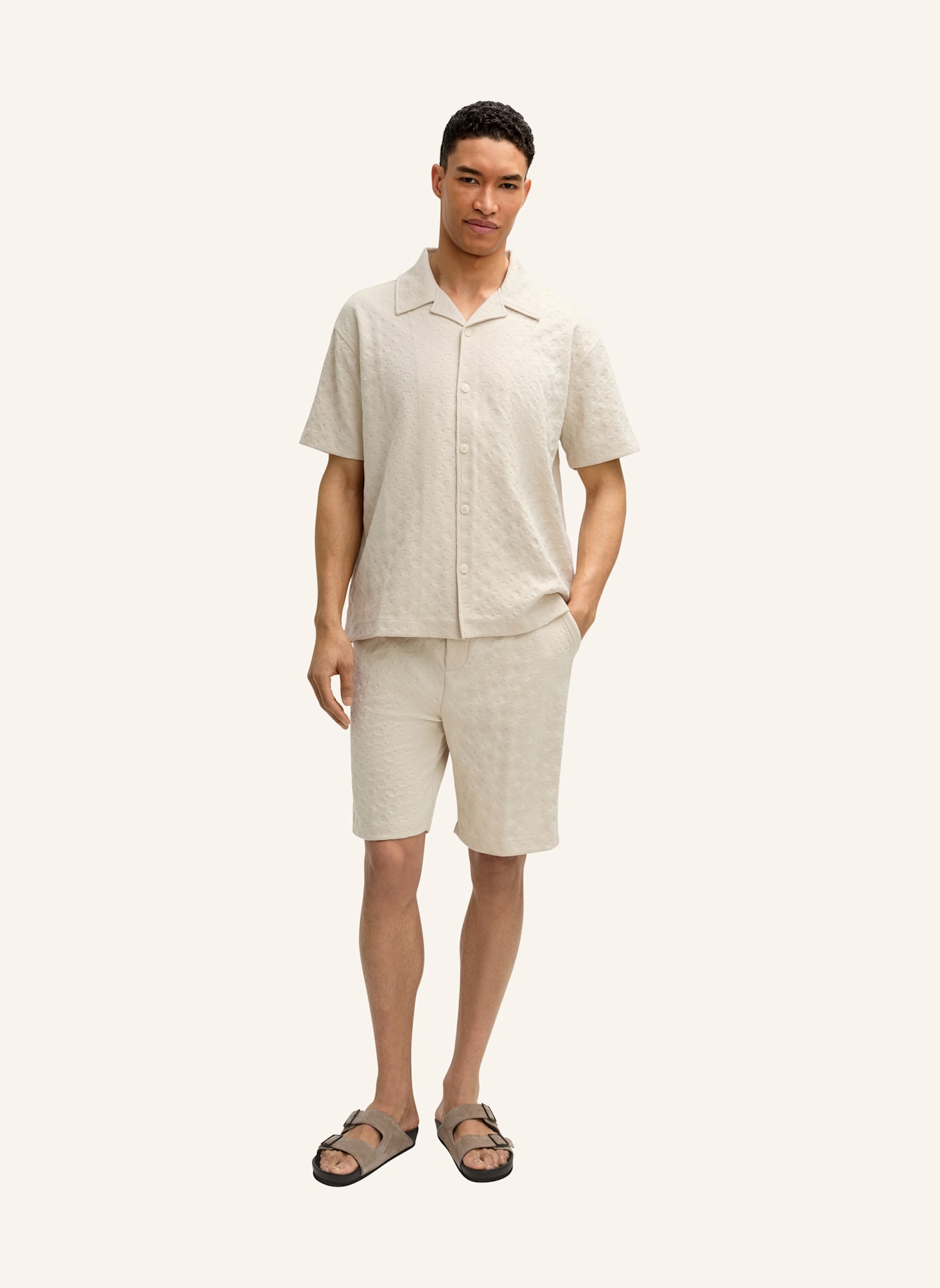 JOOP! Hemd Modern Fit: BEIGE