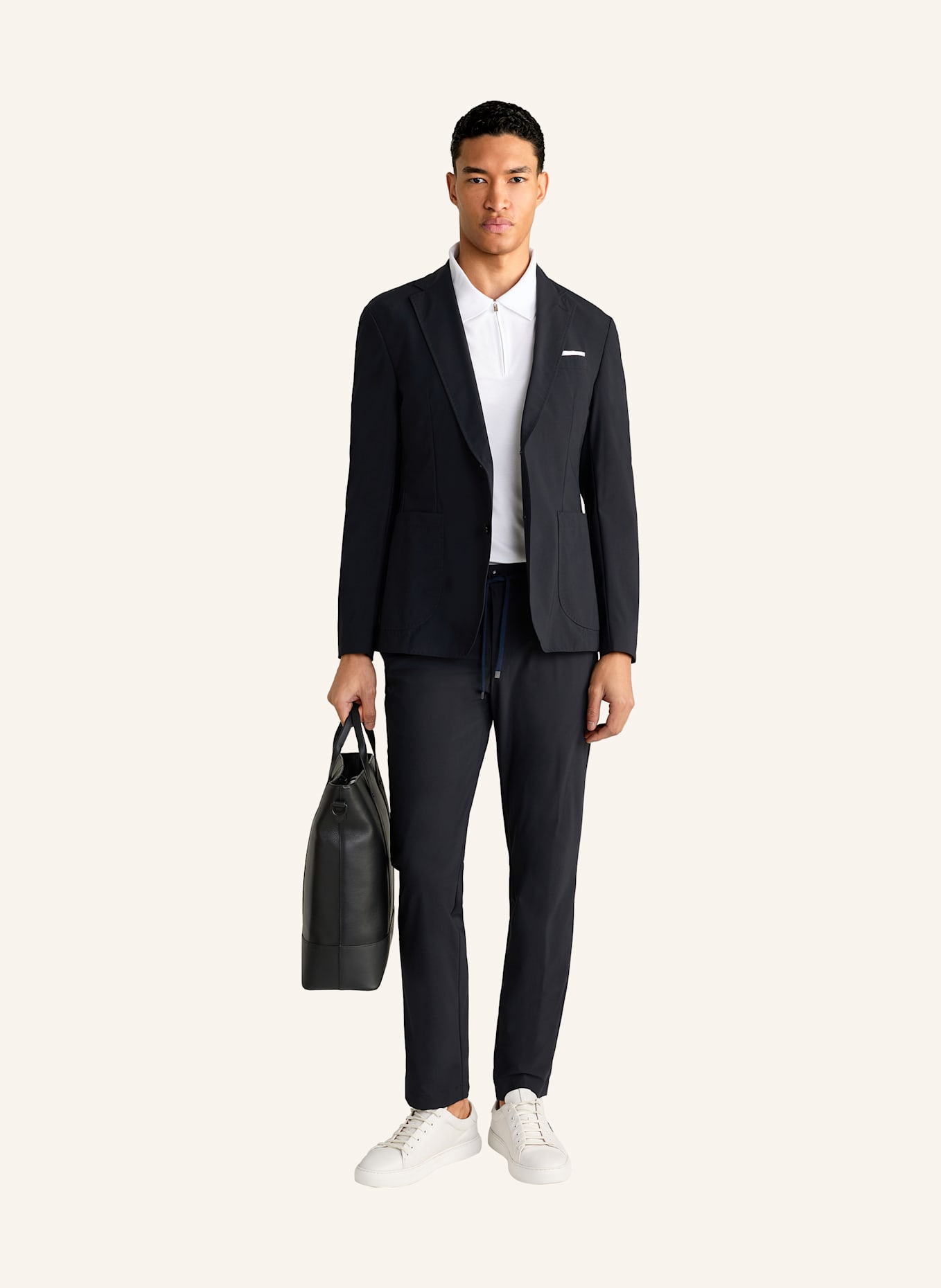 JOOP! Business-Jogpants: DUNKELBLAU