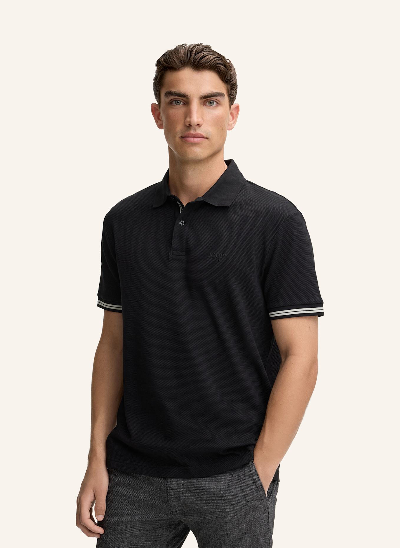 JOOP! JEANS Poloshirt Modern Fit: SCHWARZ