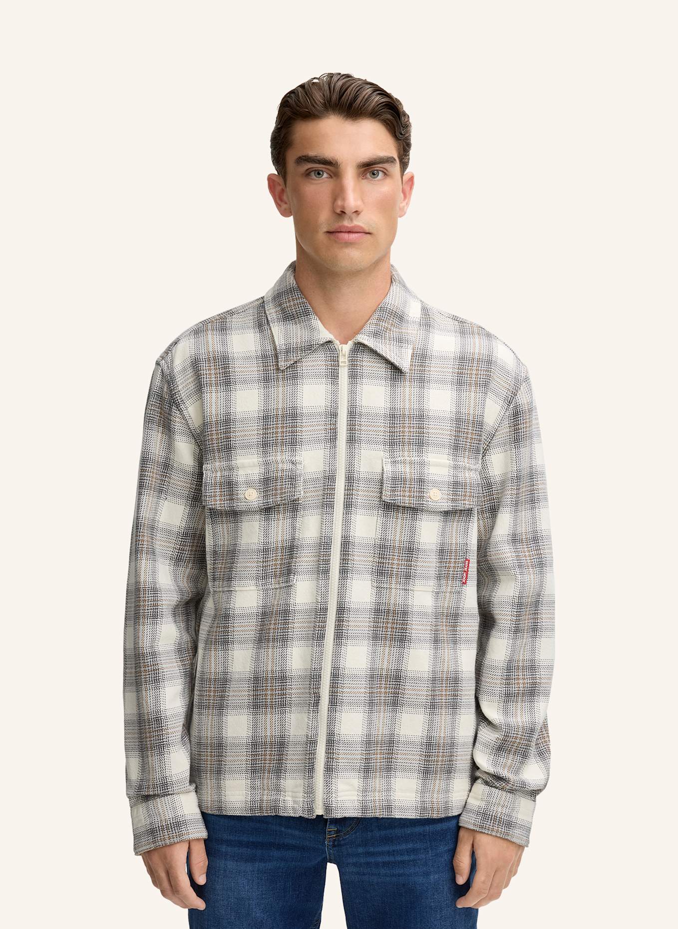 JOOP! JEANS Hemd Casual Fit: WEISS